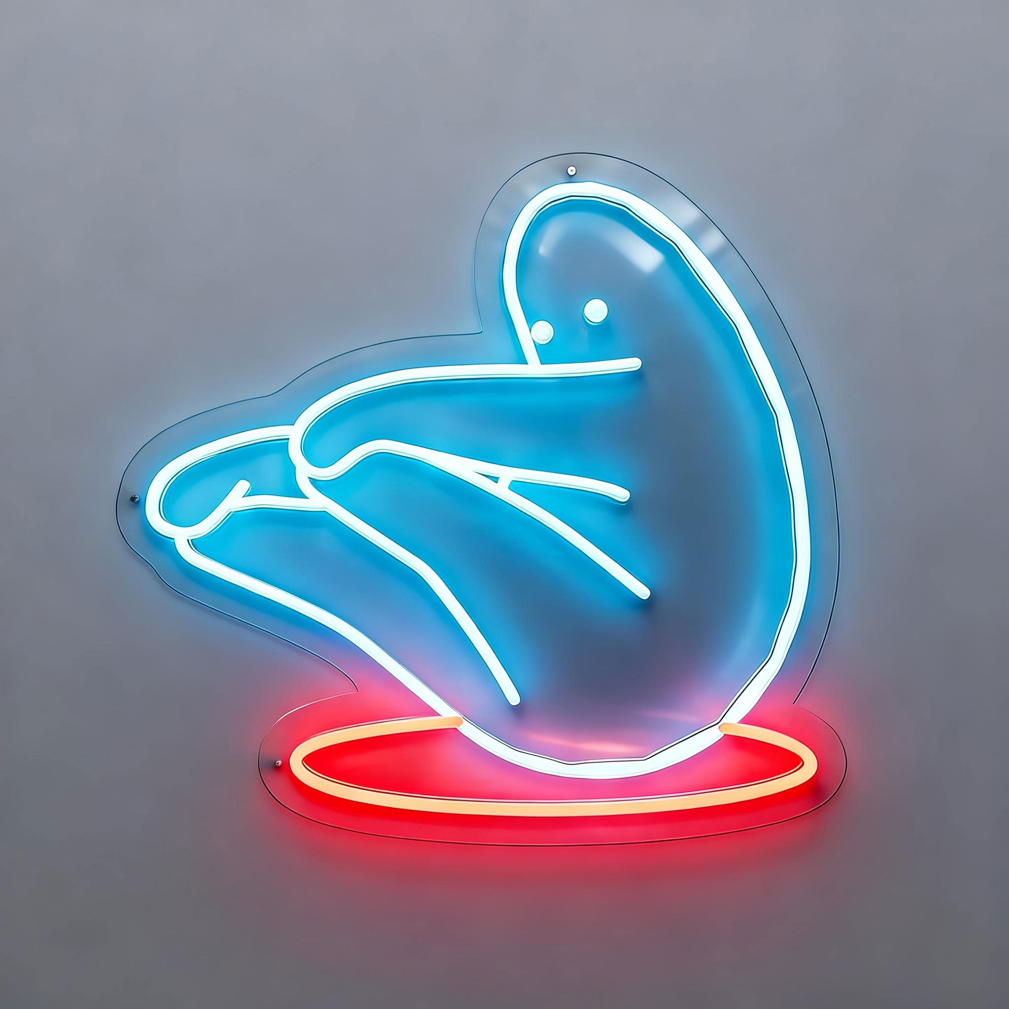 Gym Neon Sign Yoga Time
