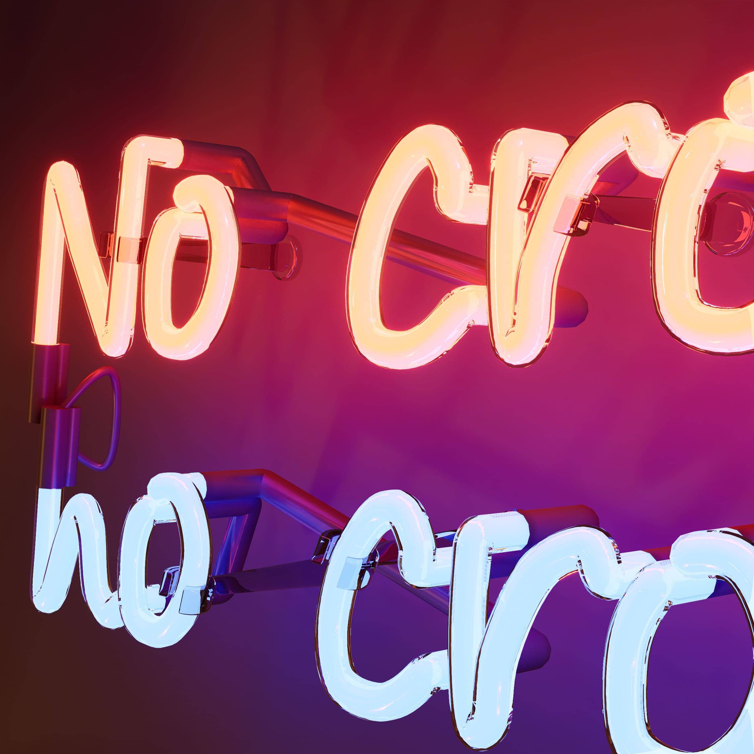vintage-neon-signs-inspire-'no-cross,-no-crown'