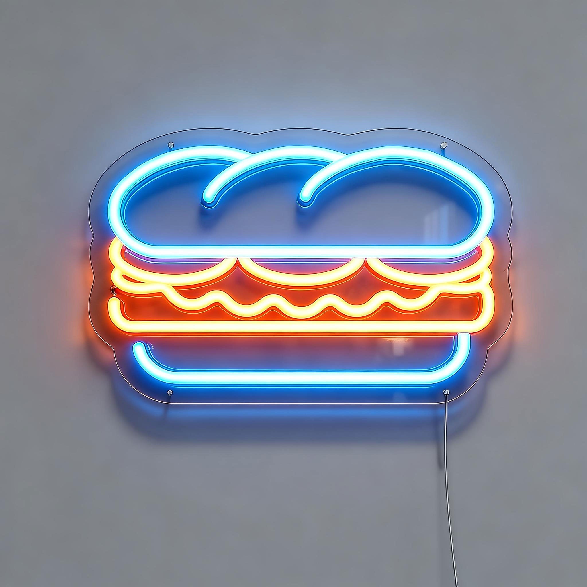 Hot Dog Neon Sign