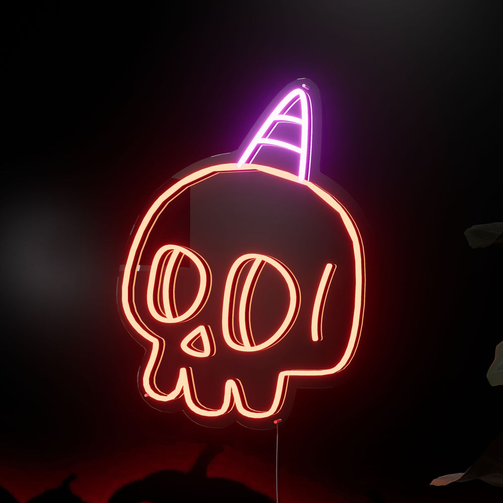 Skull Halloween LED Neon Sign — NeonsignLife™ | Custom LED Neon Sign ...