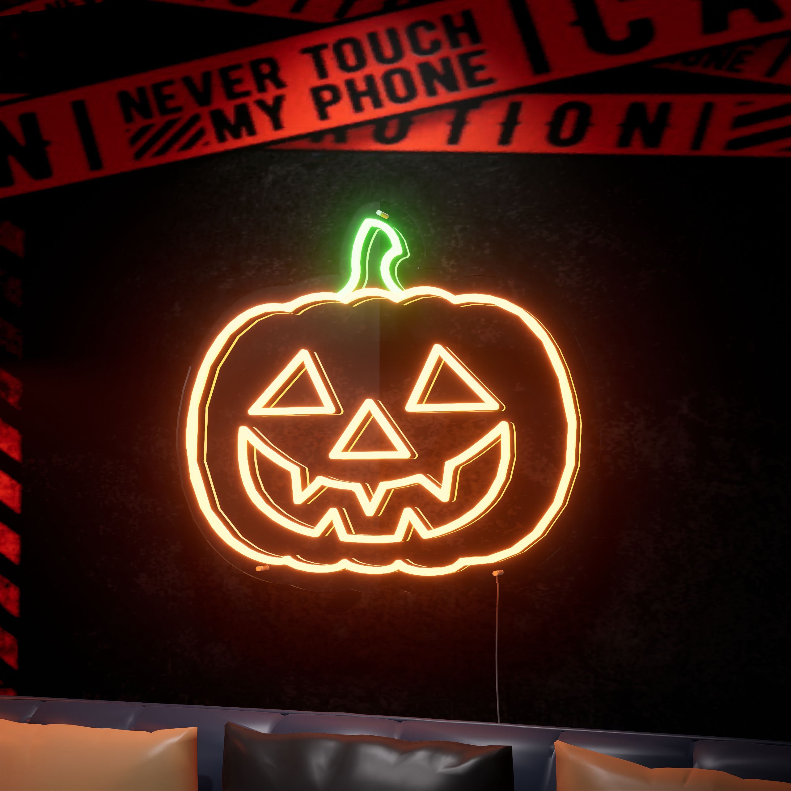 Halloween Pumpkin Neon sign