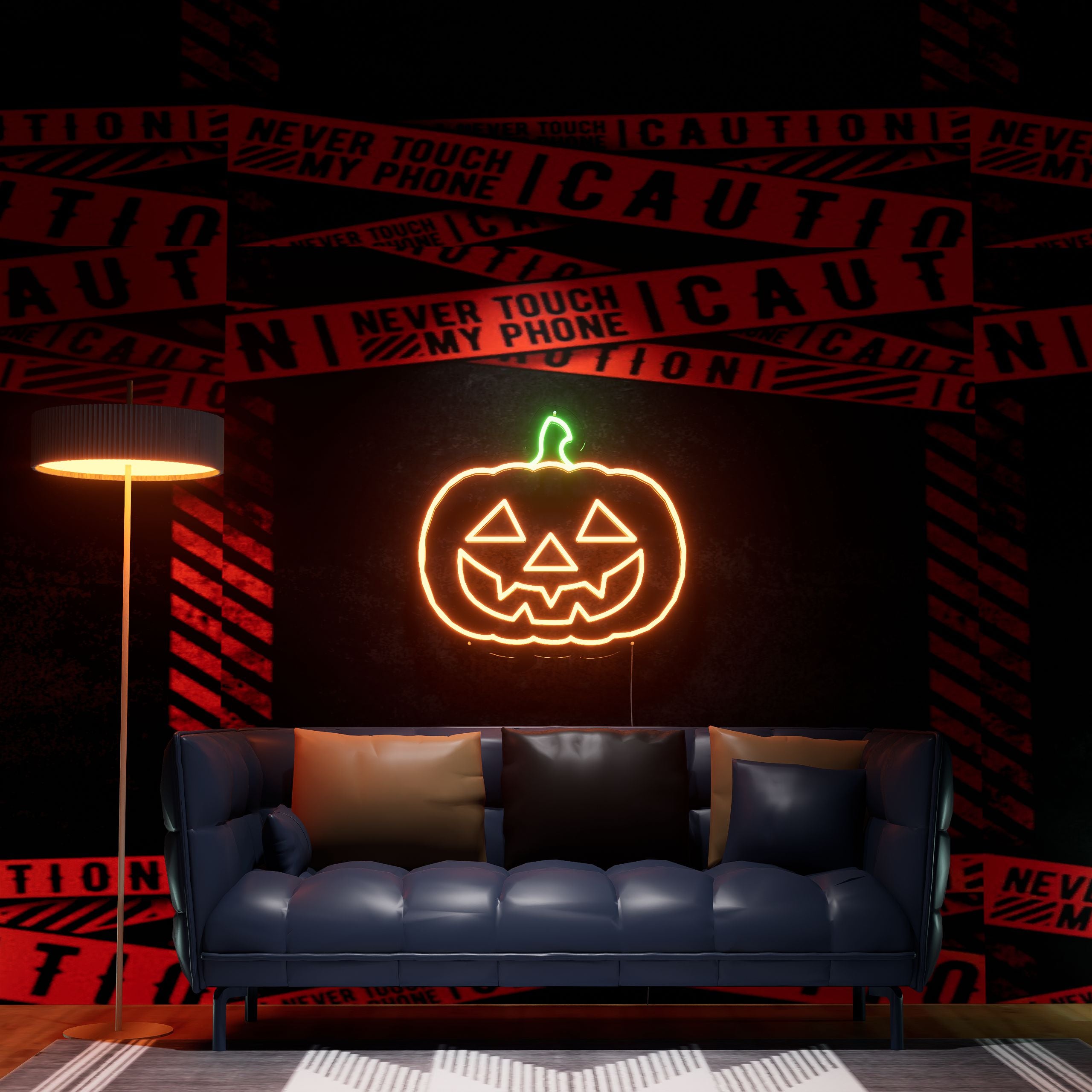 Halloween Pumpkin Neon sign