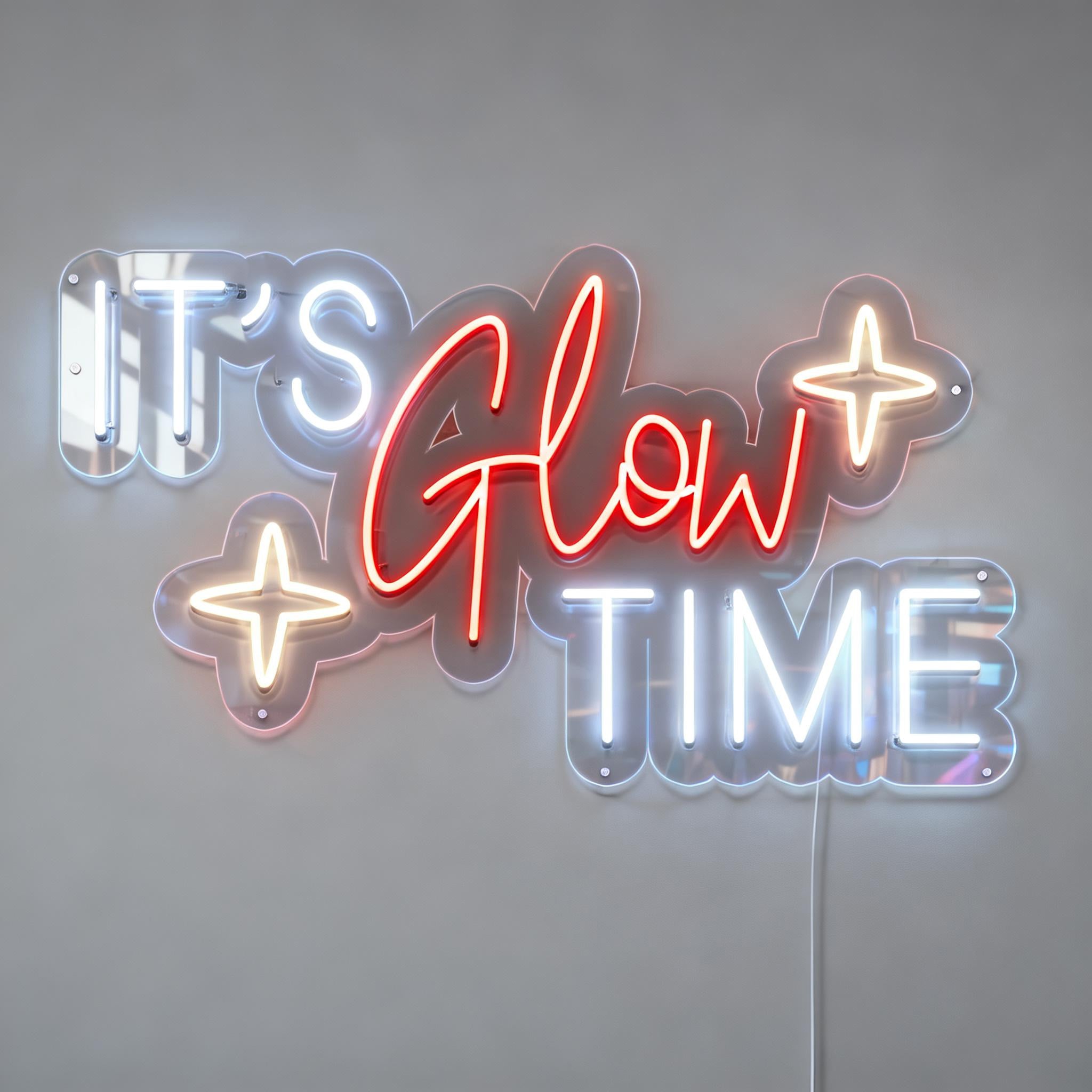 It's Glow Time Neon Sign