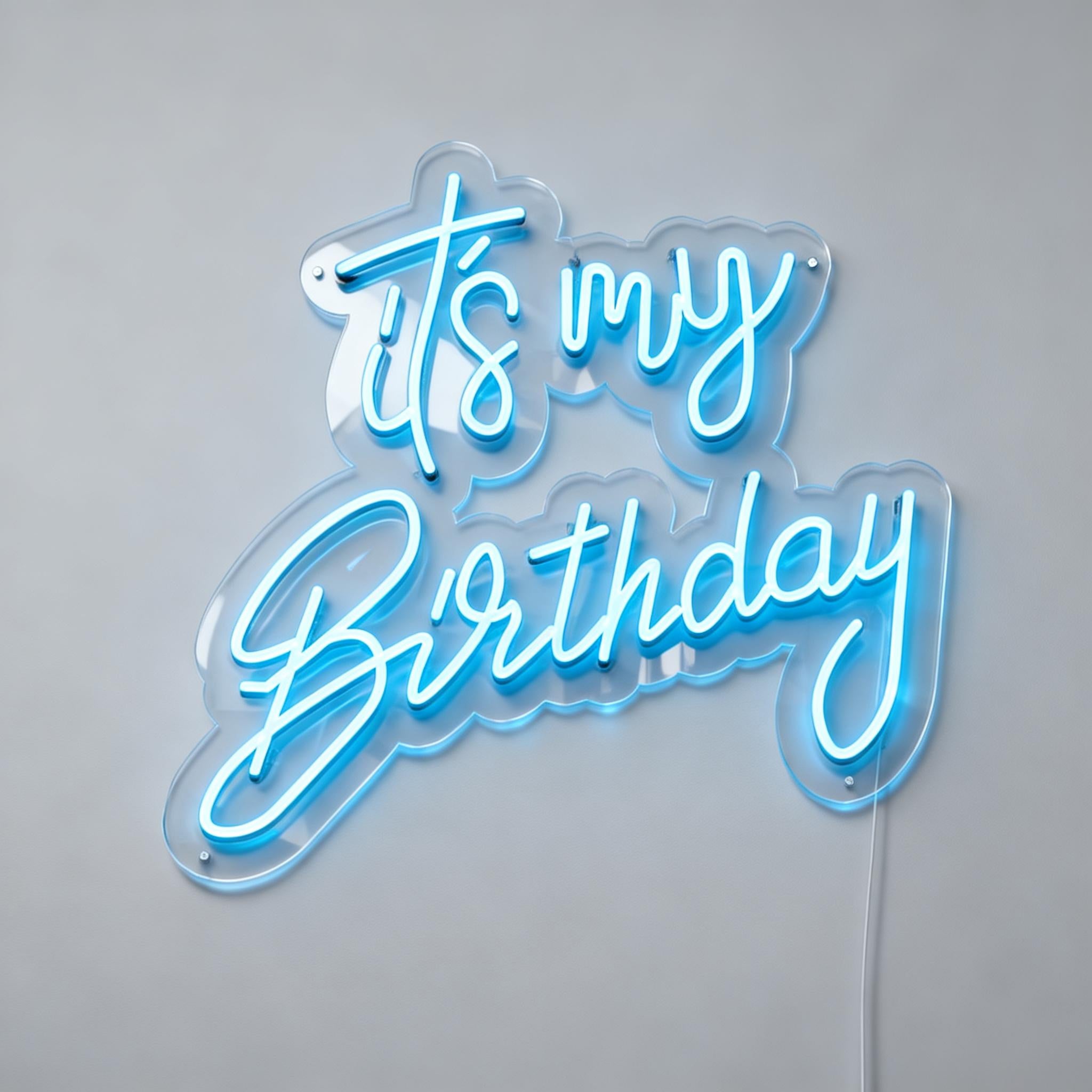 It's My Birthday Neon Sign