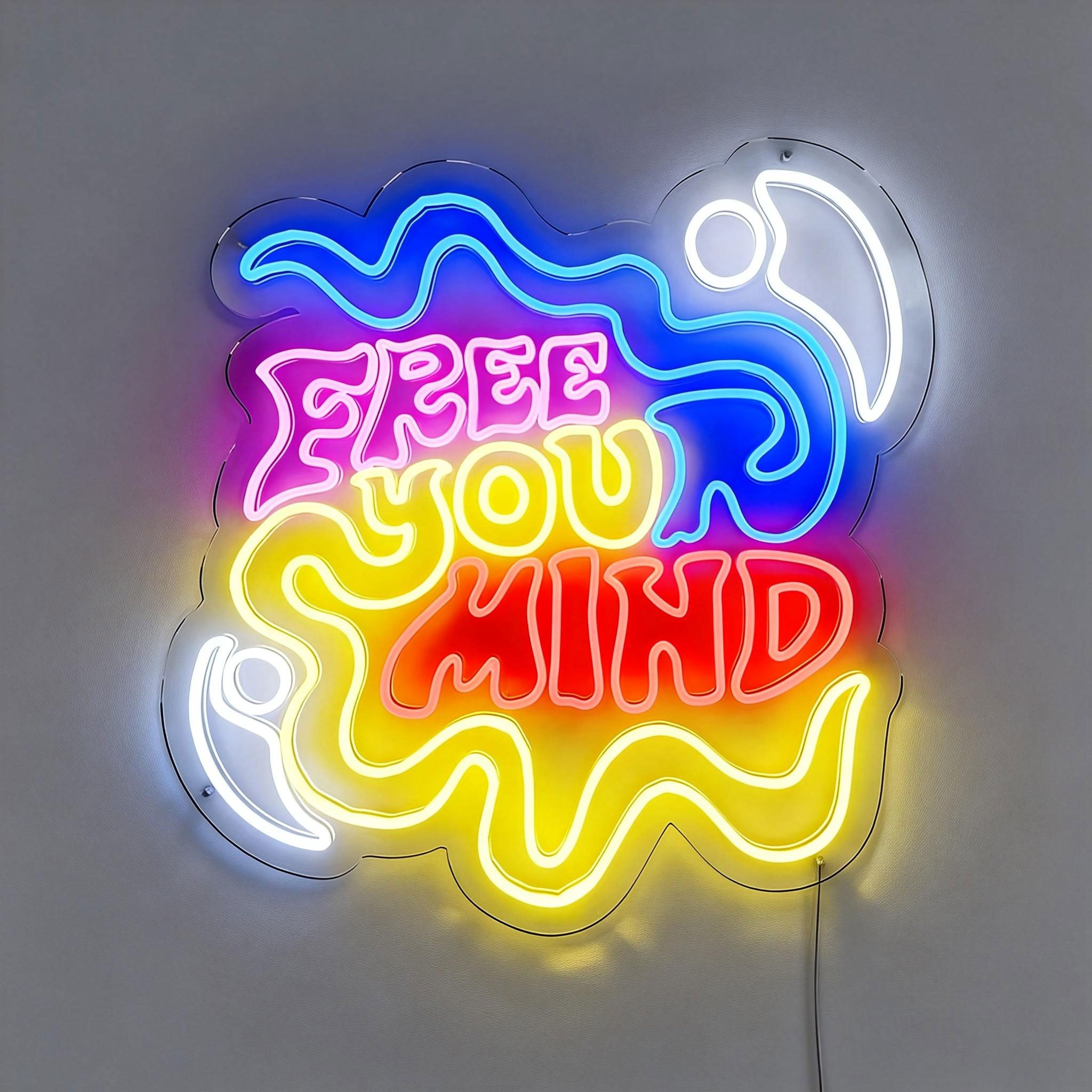 LED Neon Sign Free You Mind