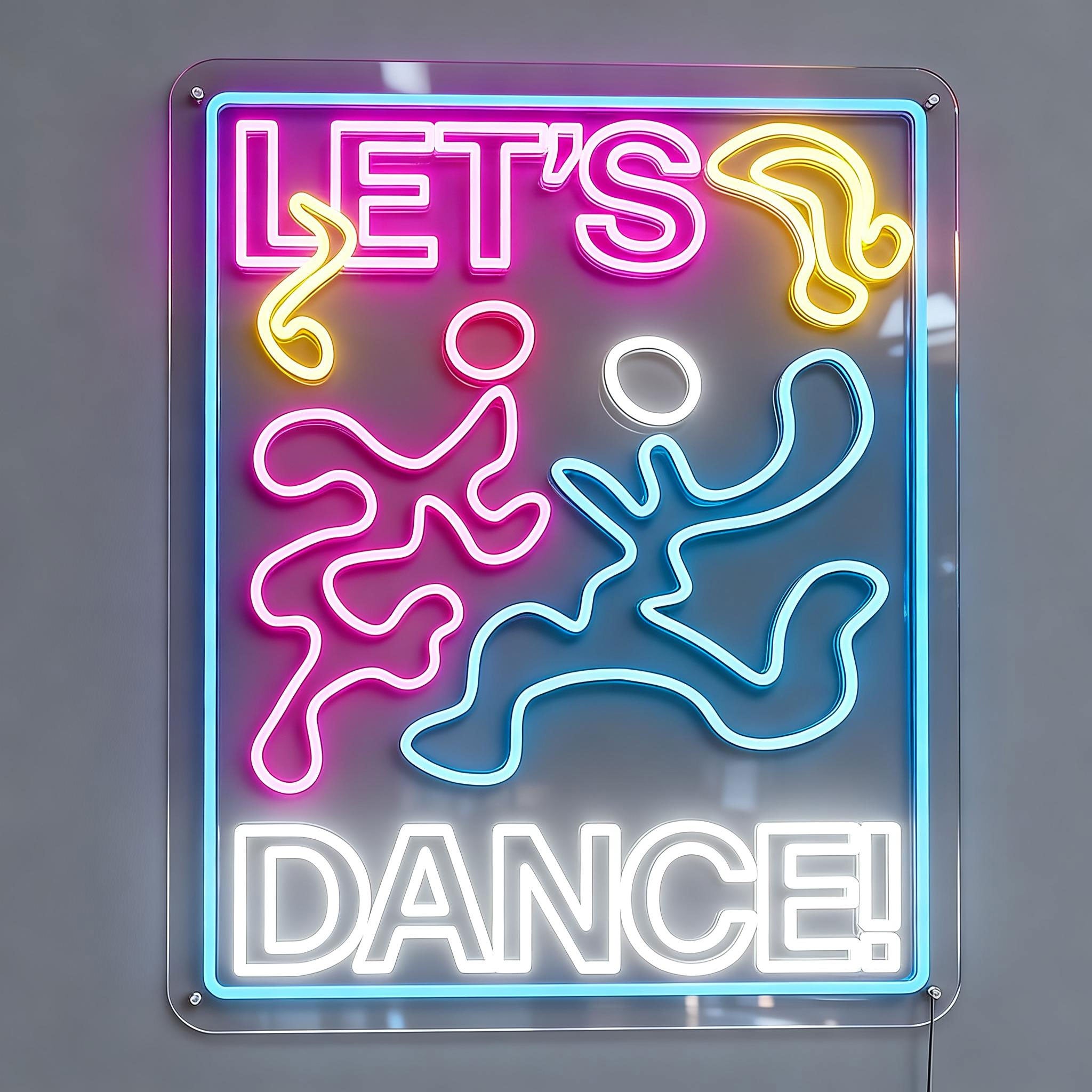 Let's Dance Neon Sign