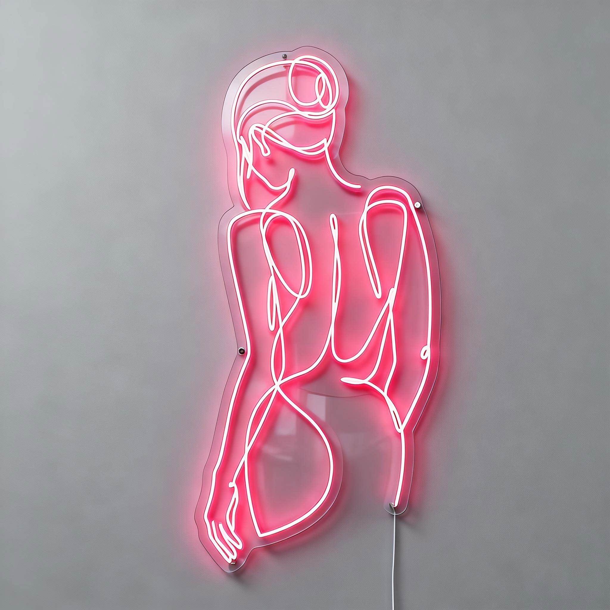 Line Art Fair Lady Light in Neon
