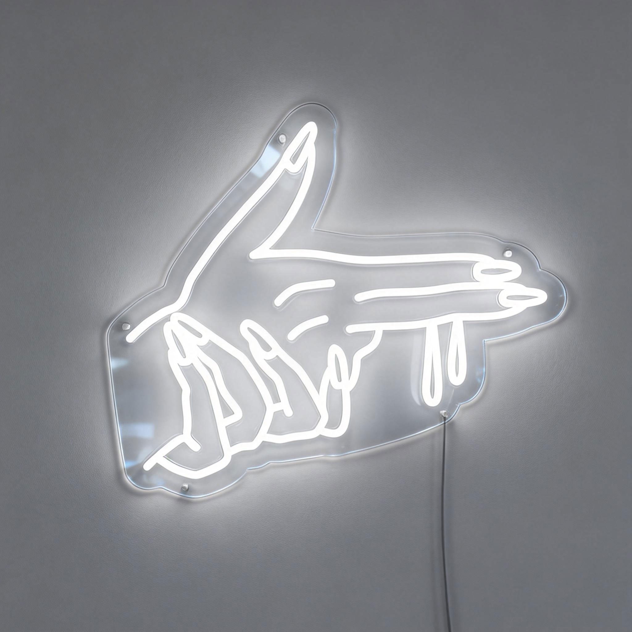 Loaded Nails Neon Sign