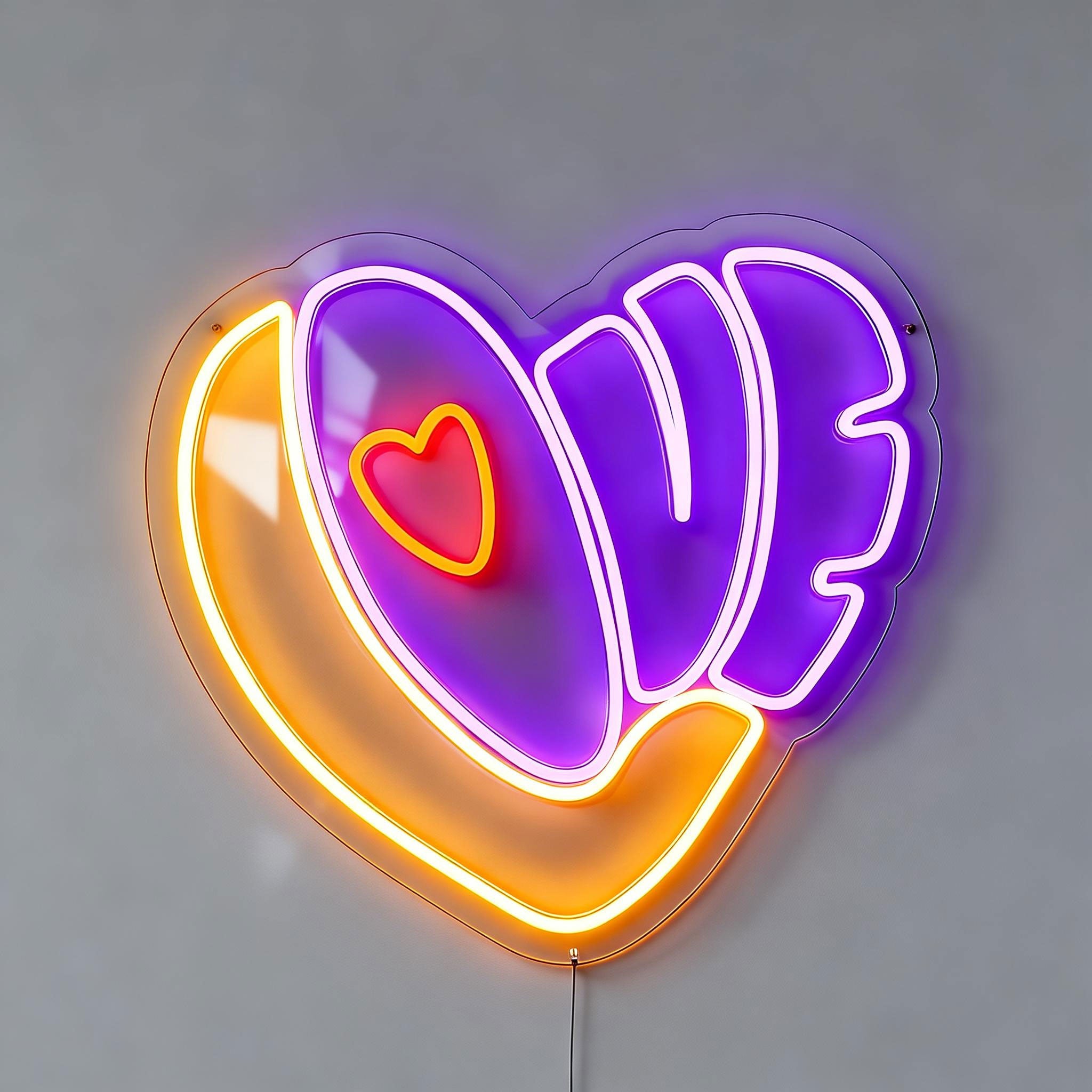 Love Neon Sign Light of Love