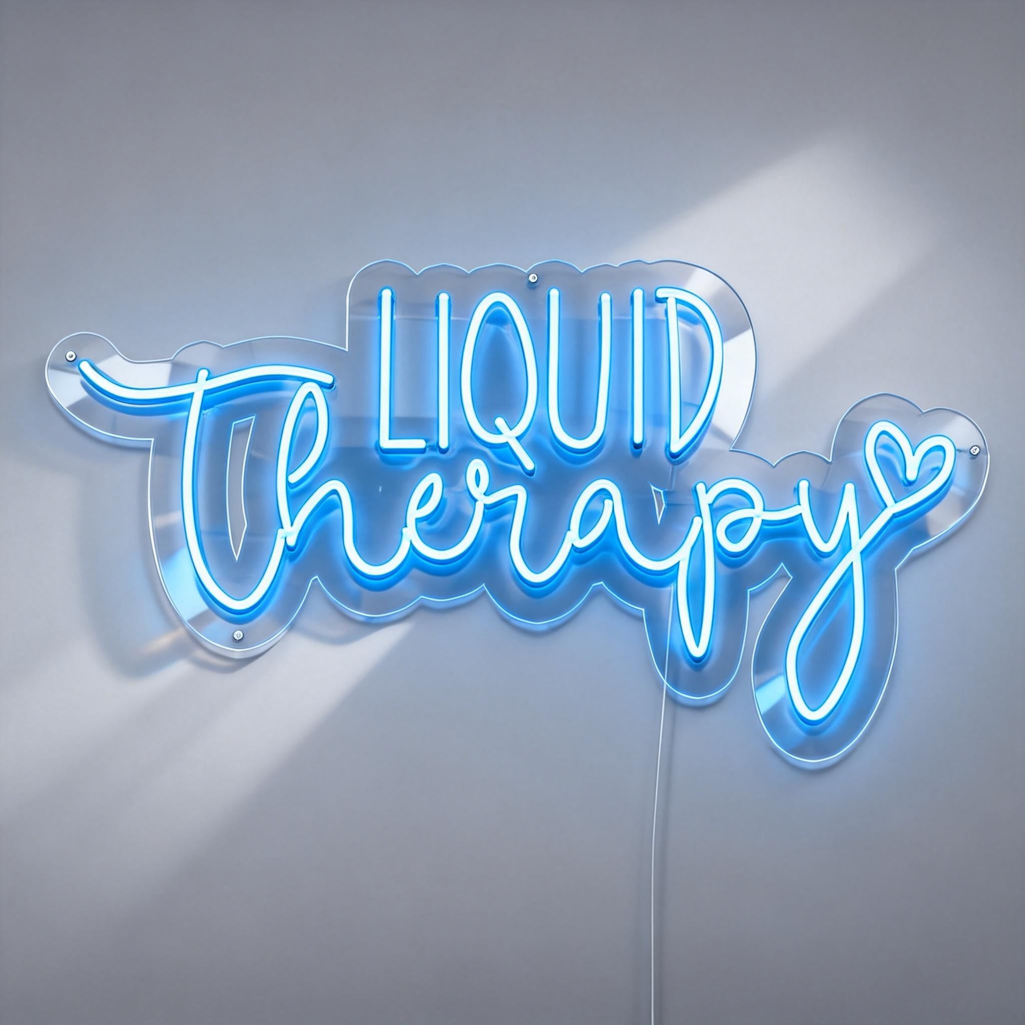 Liquid Therapy Neon Sign