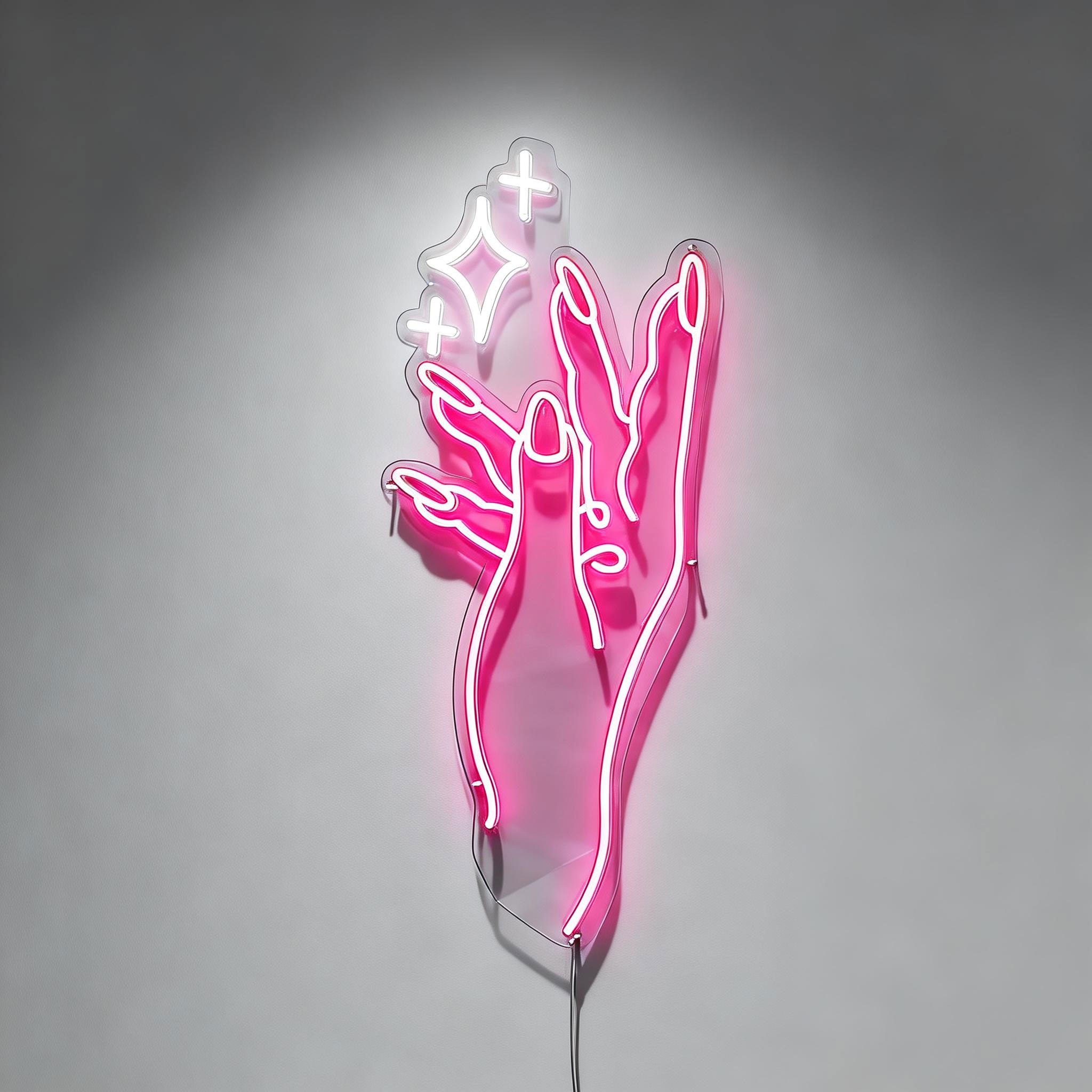 Magic Nails Neon Sign