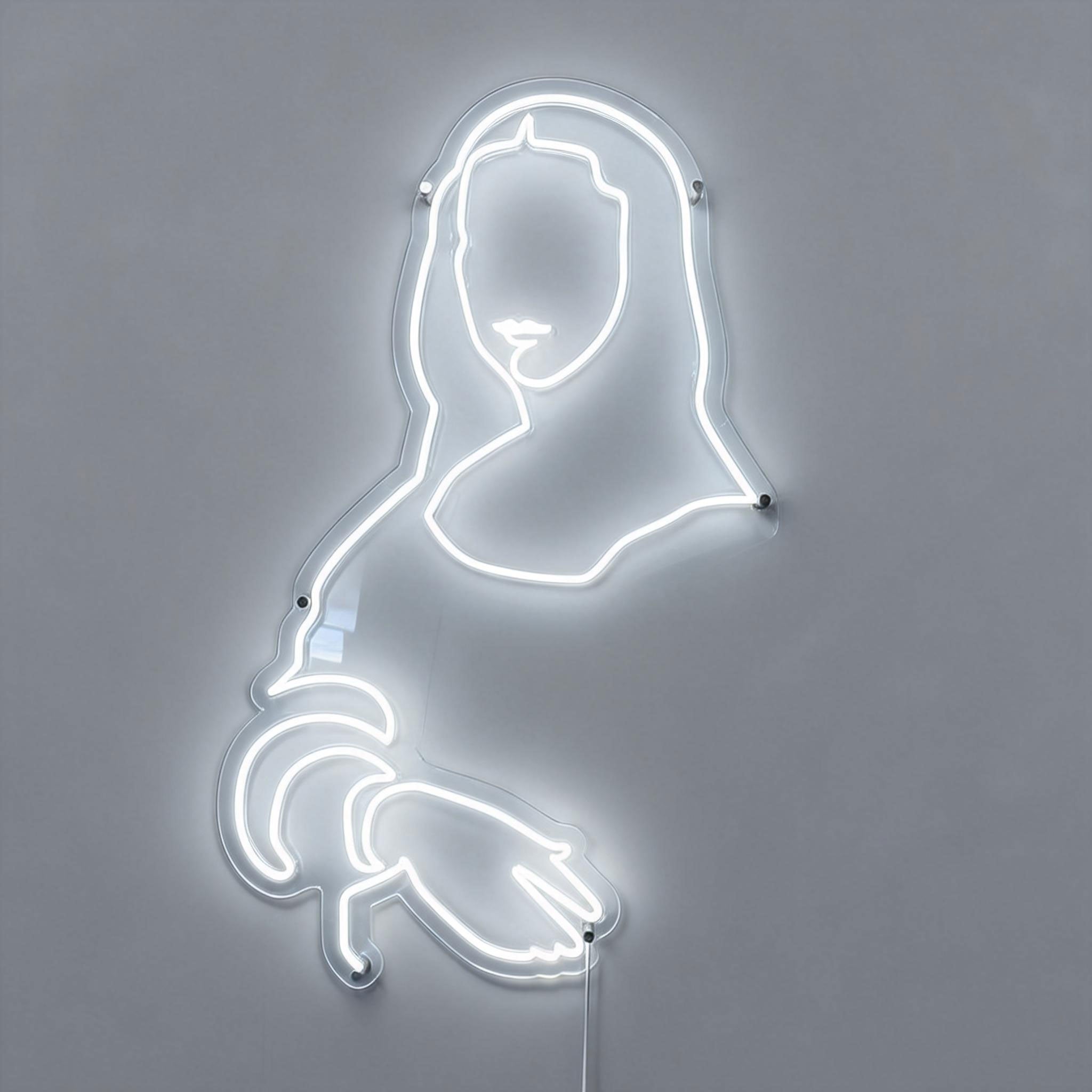 Monalisa Neon Sign Art