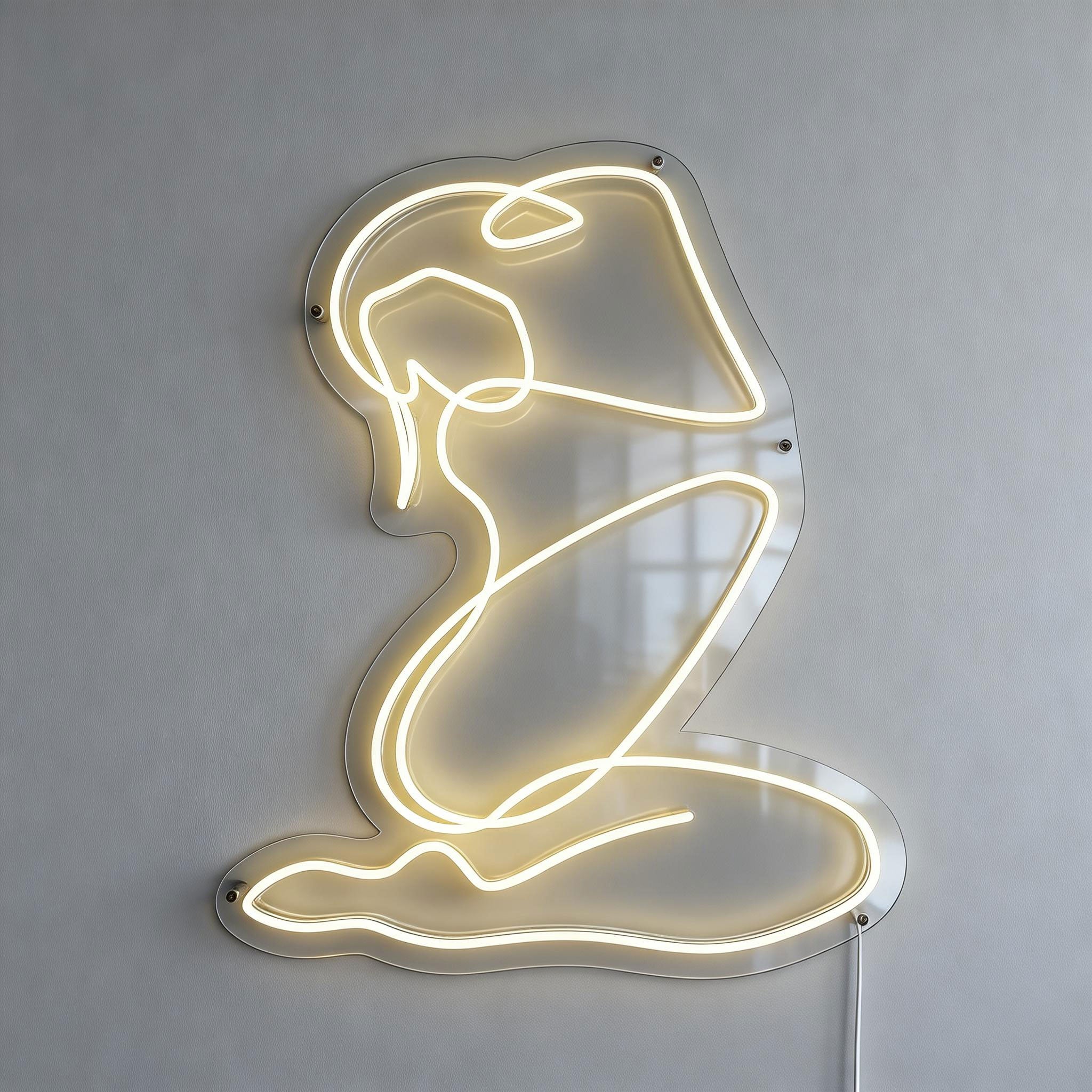 Naked Lady Neon Sign
