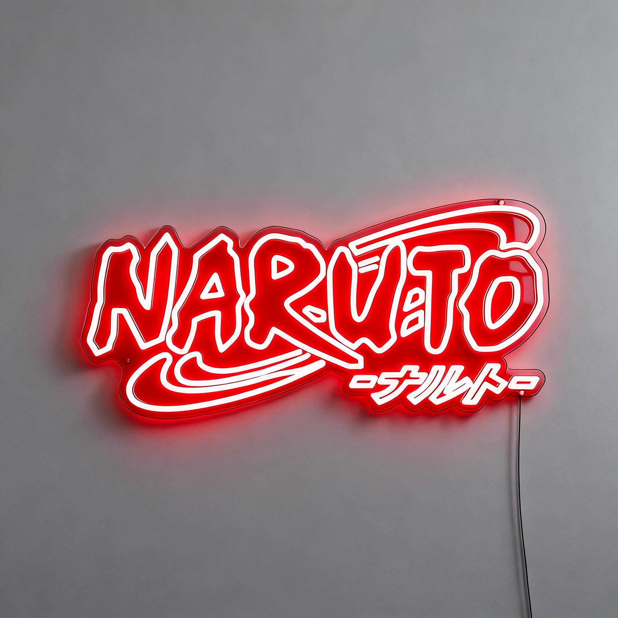 Naruto Neon Sign Logo