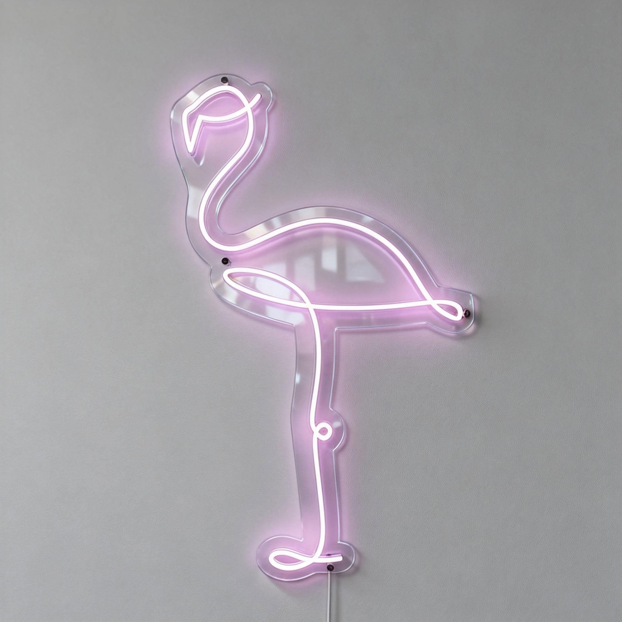 Neon Flamingo Light