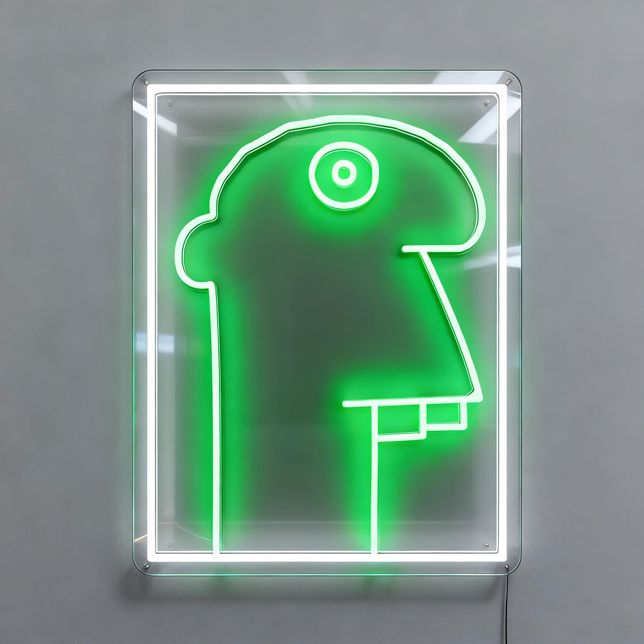 Neon Sign Art Graffiti by Noir