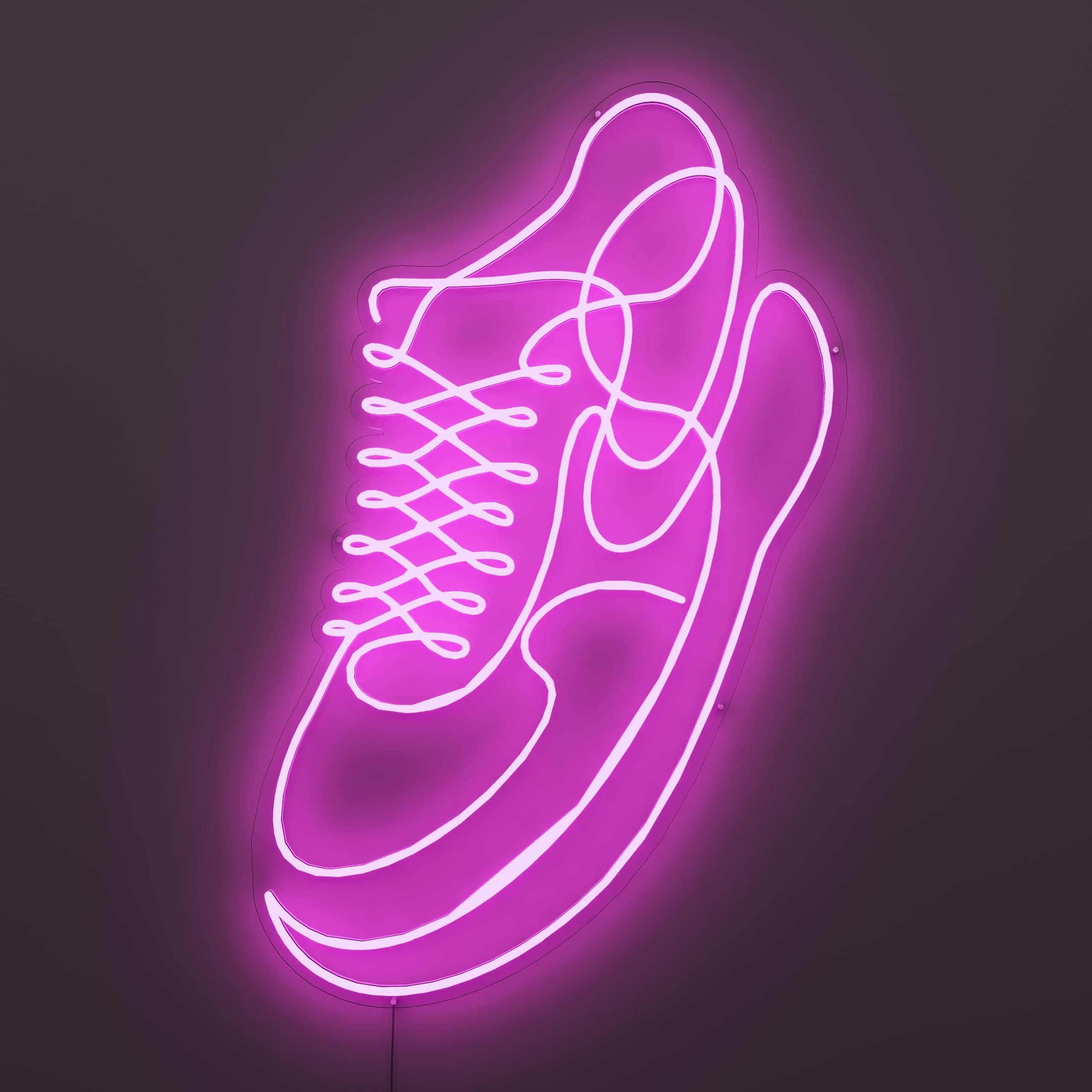 nike air neon sign