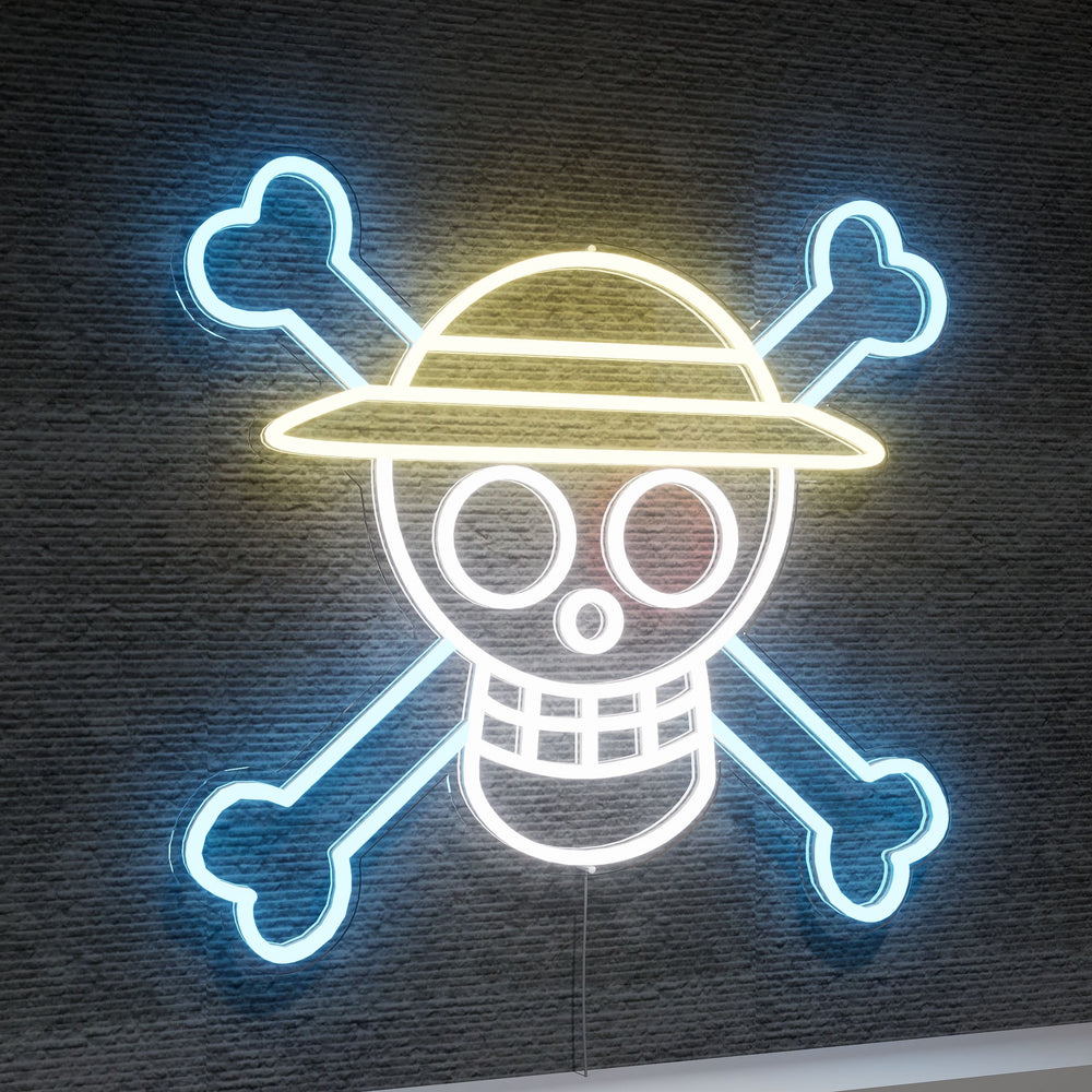 One Piece Neon Sign Skull — NeonsignLife™ | Custom LED Neon Sign & Wall ...