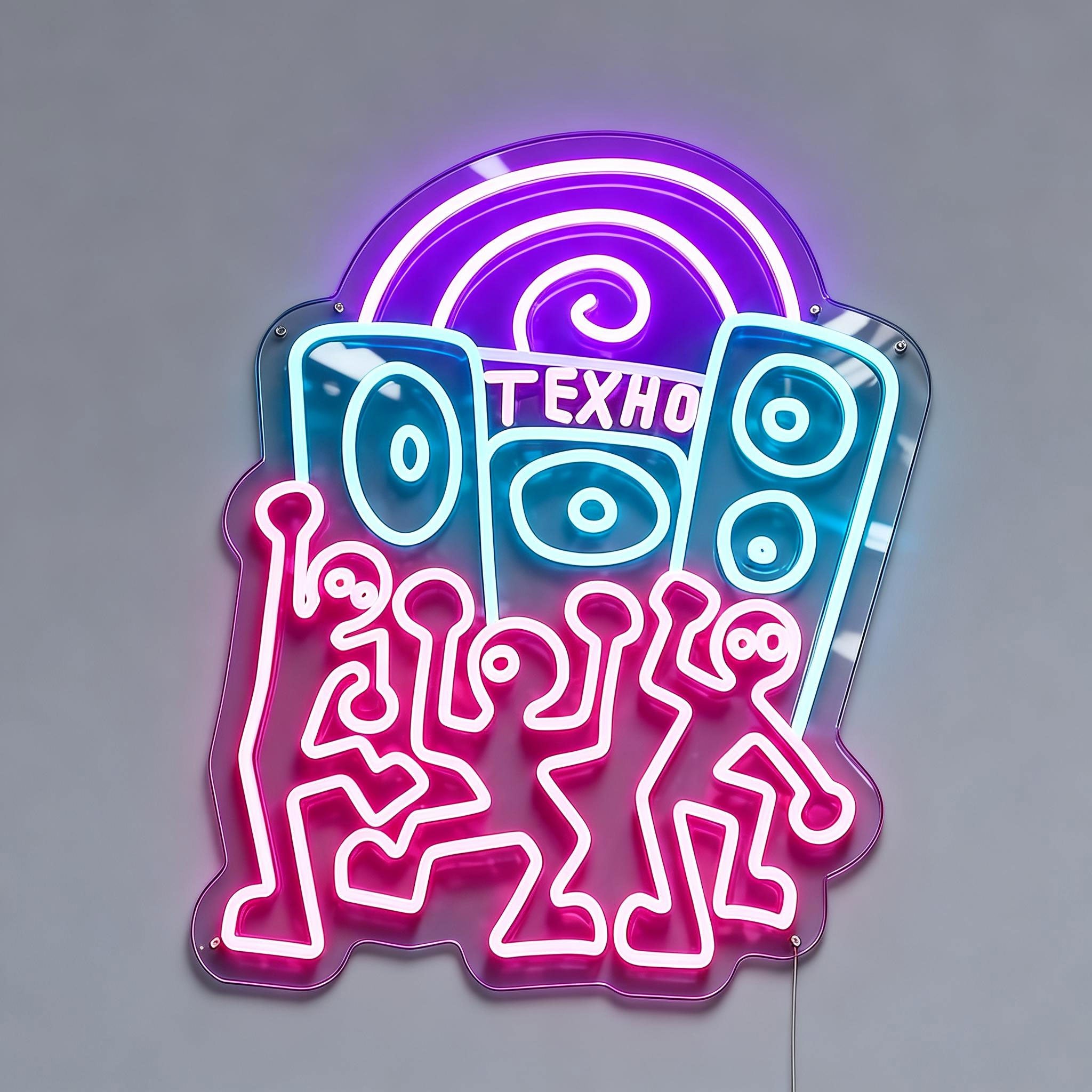 Rhythm Dance Neon Sign