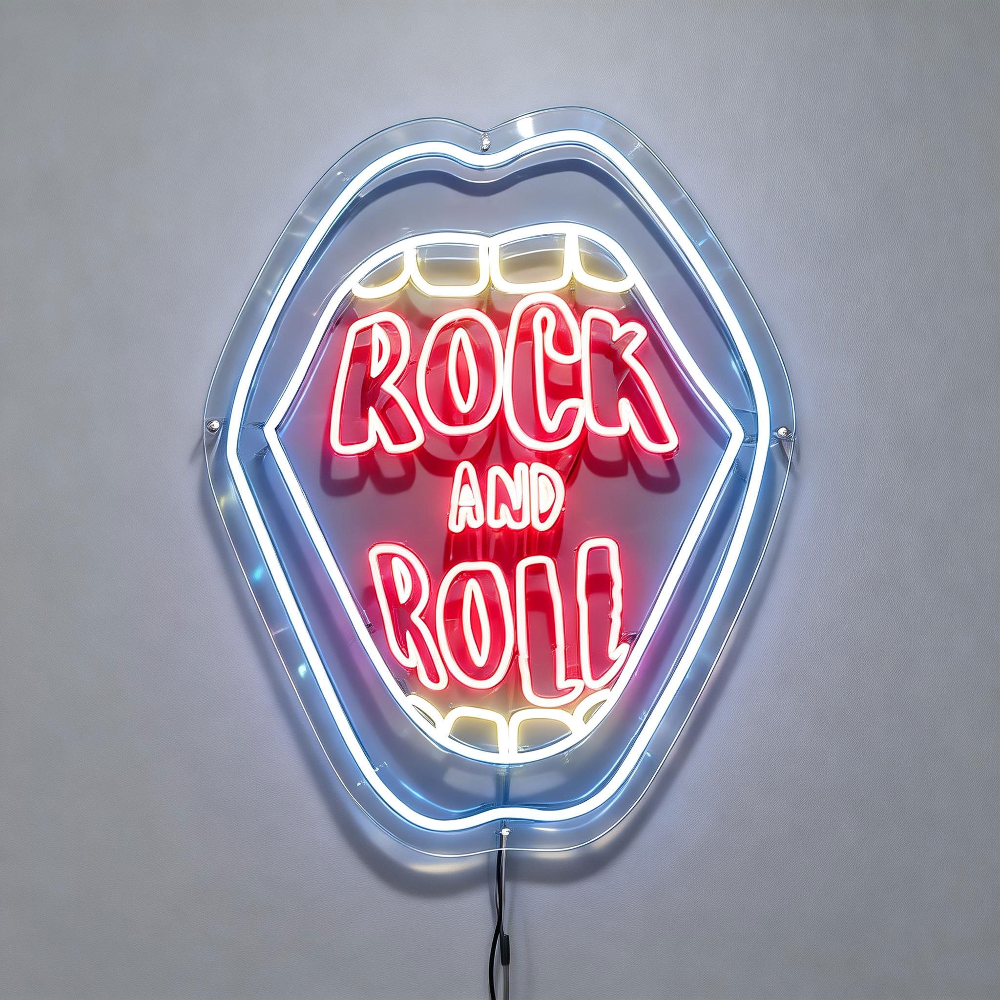 Sound of Rock and Roll Neon Sign