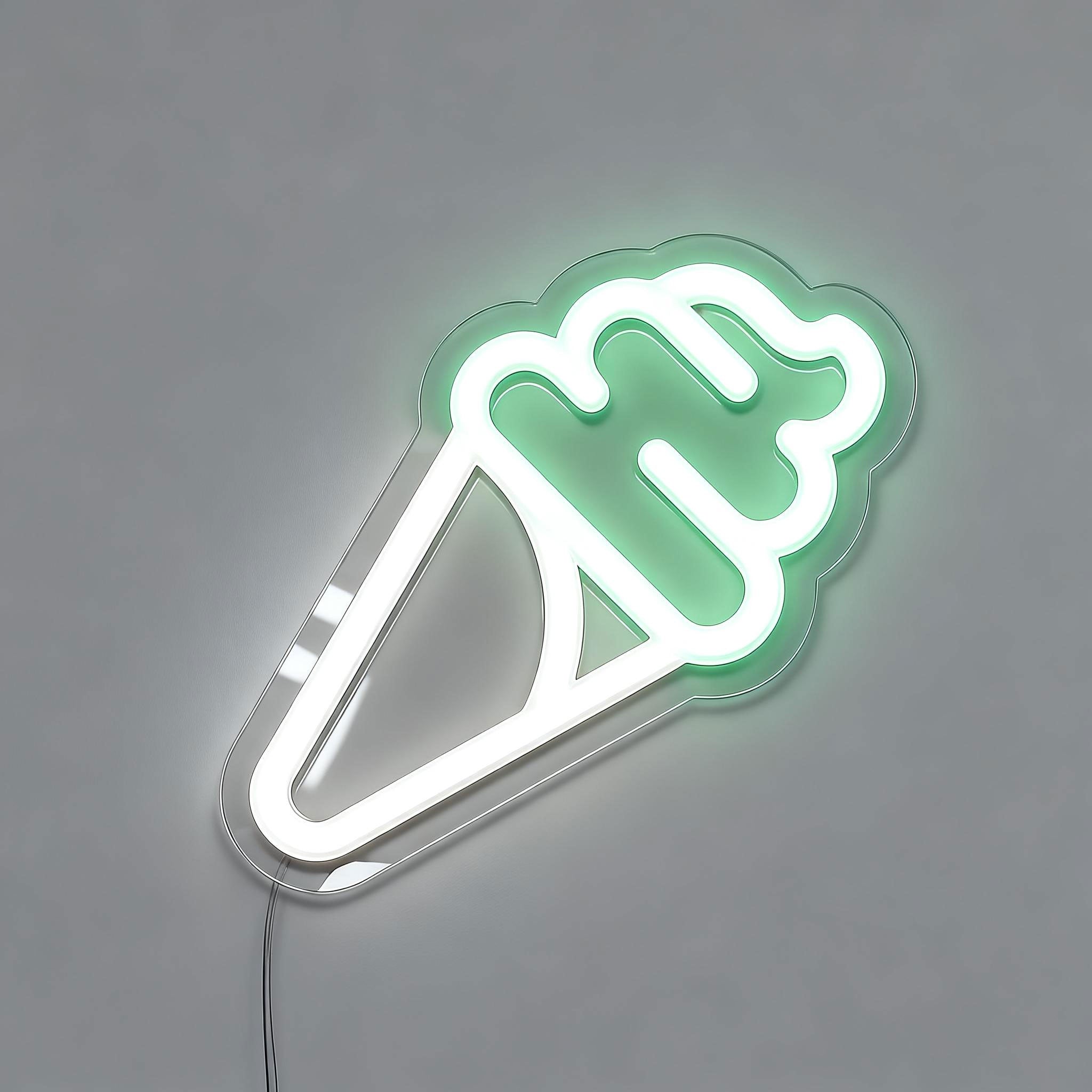 Summer Ice Cream Neon Sign