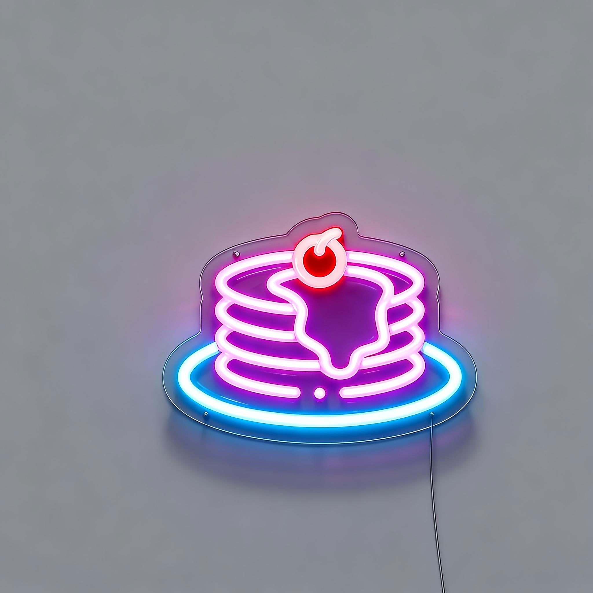 Sweet Neon Sign Cake
