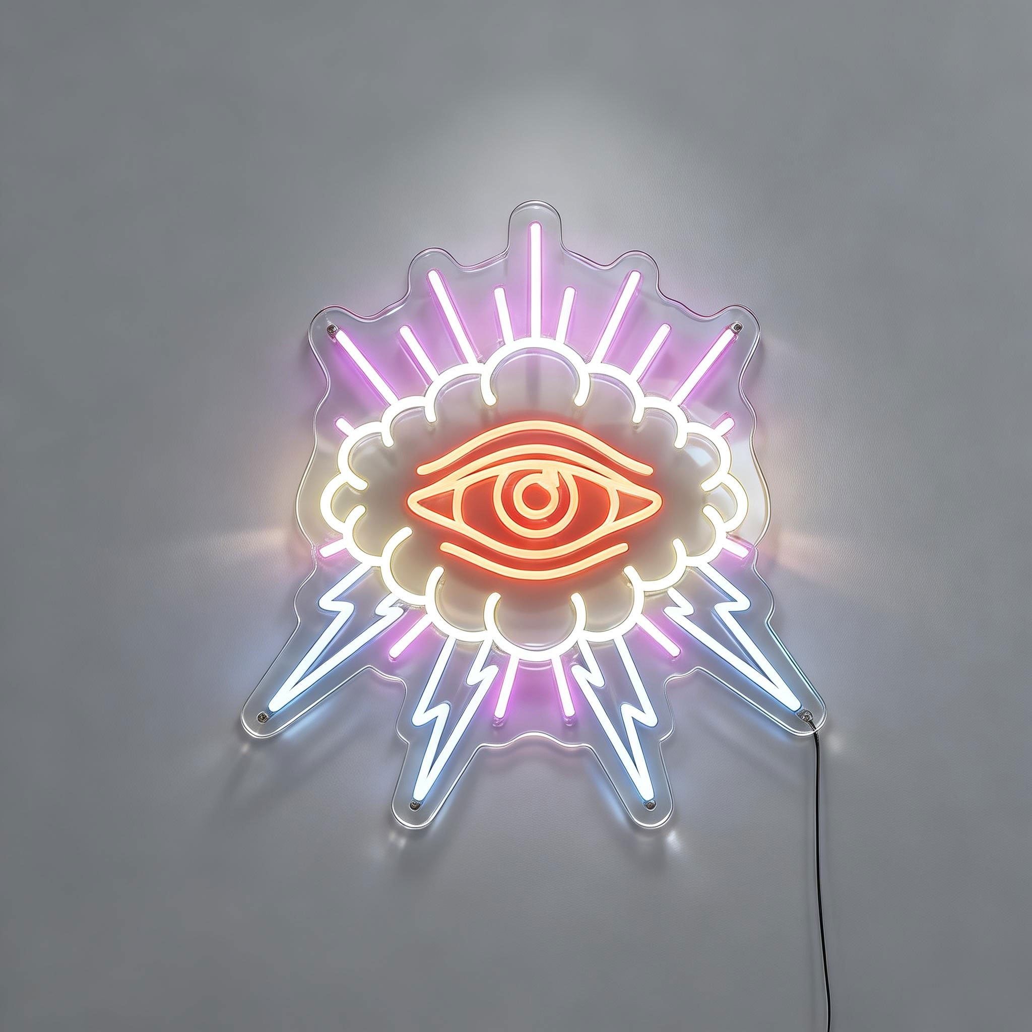 The all Seeing Eye Neon Light Signs