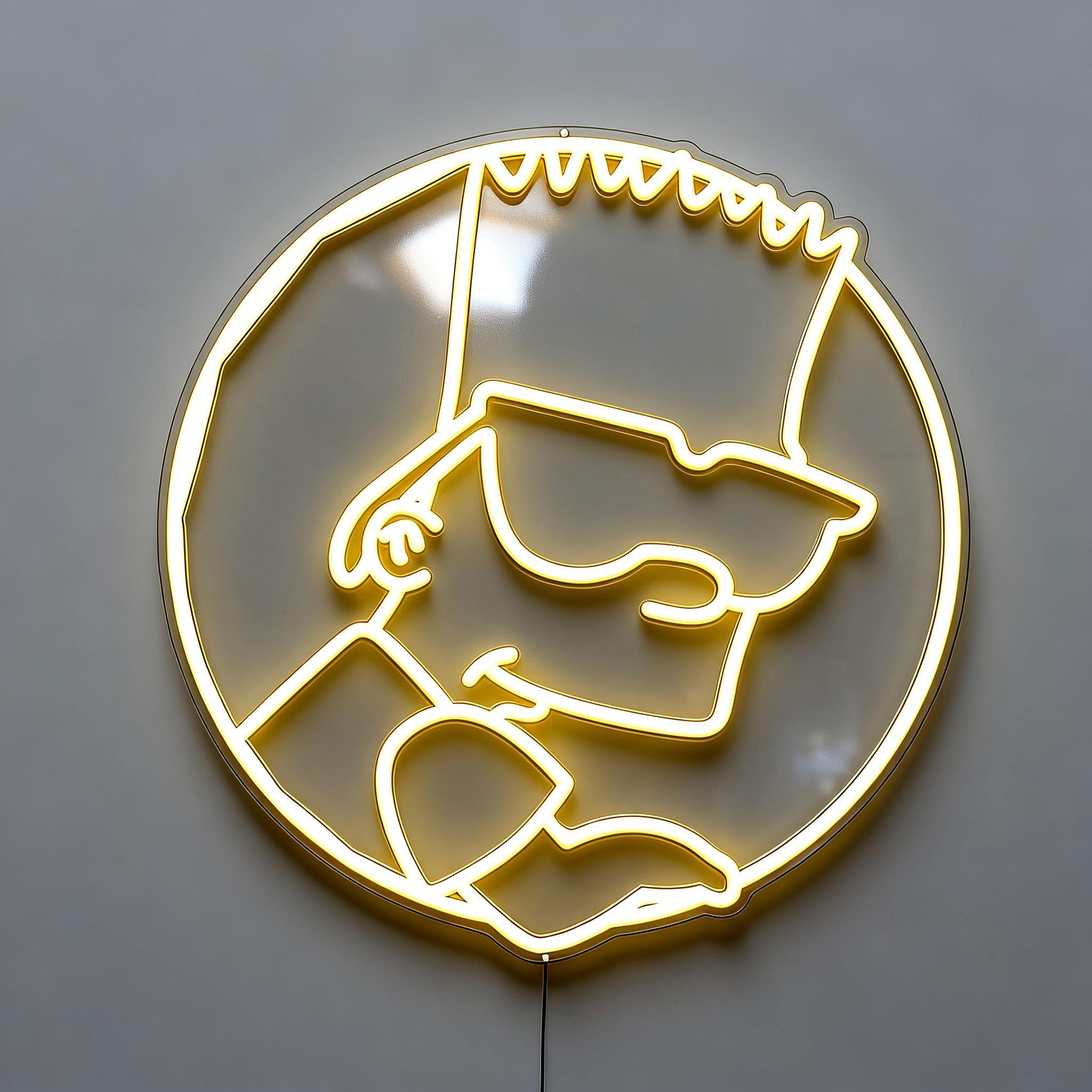 The Simpsons Anime Neon Sign