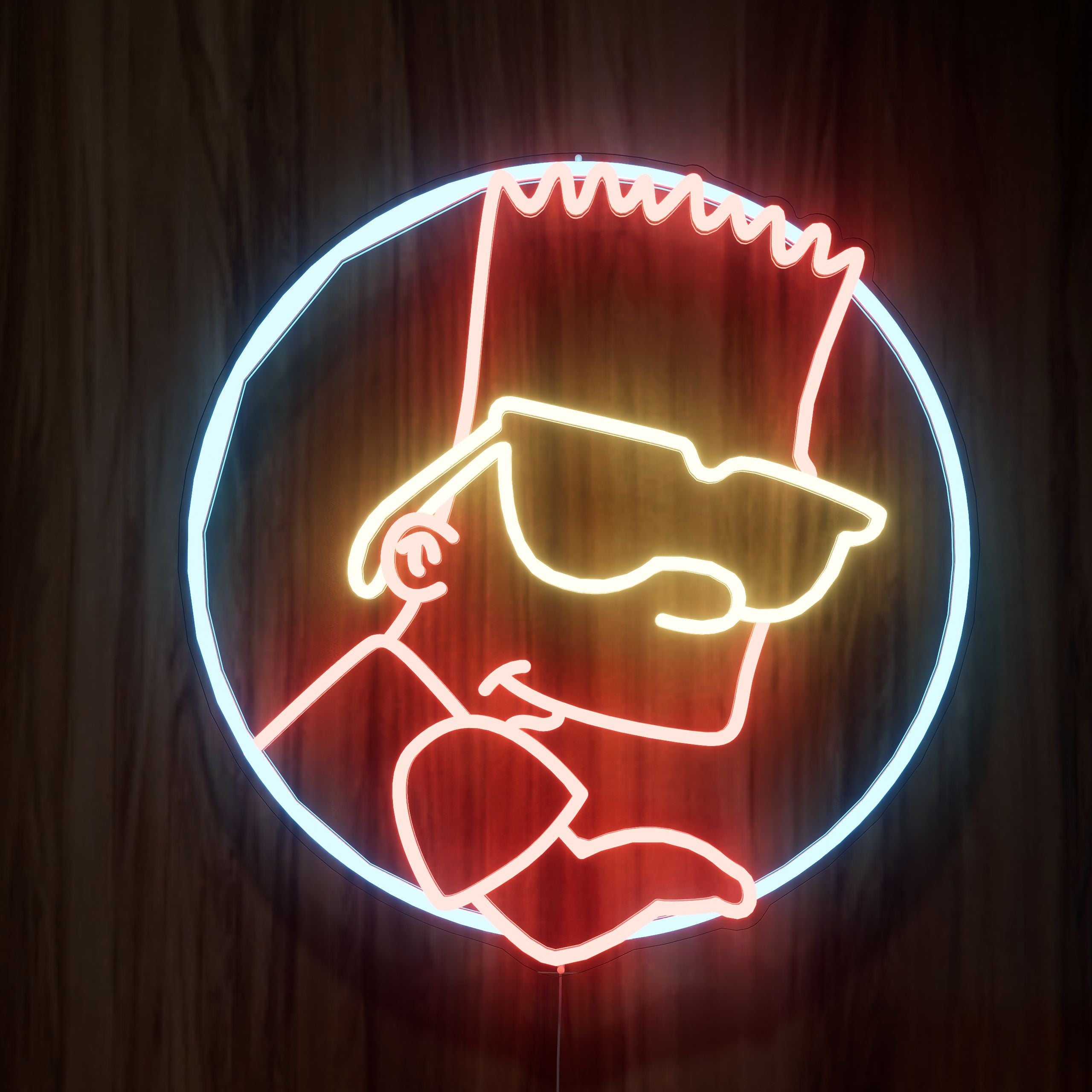 The Simpsons Anime Neon Sign — NeonsignLife™ | Custom LED Neon