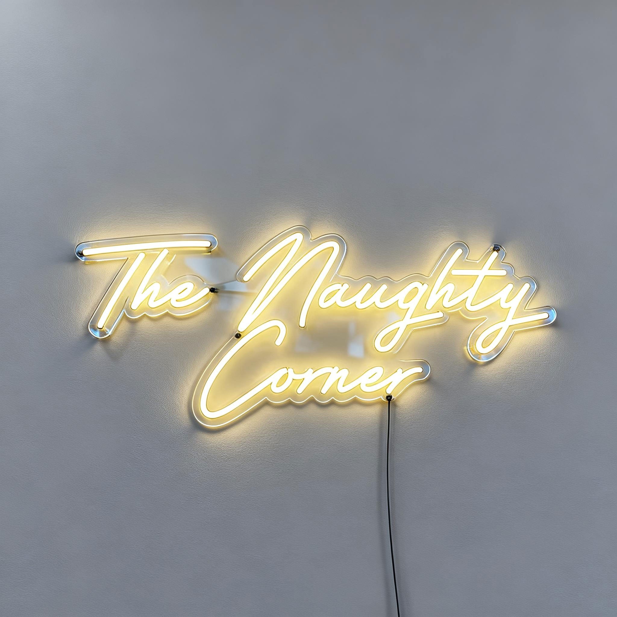 The Naughty Corner Neon Bar Signs