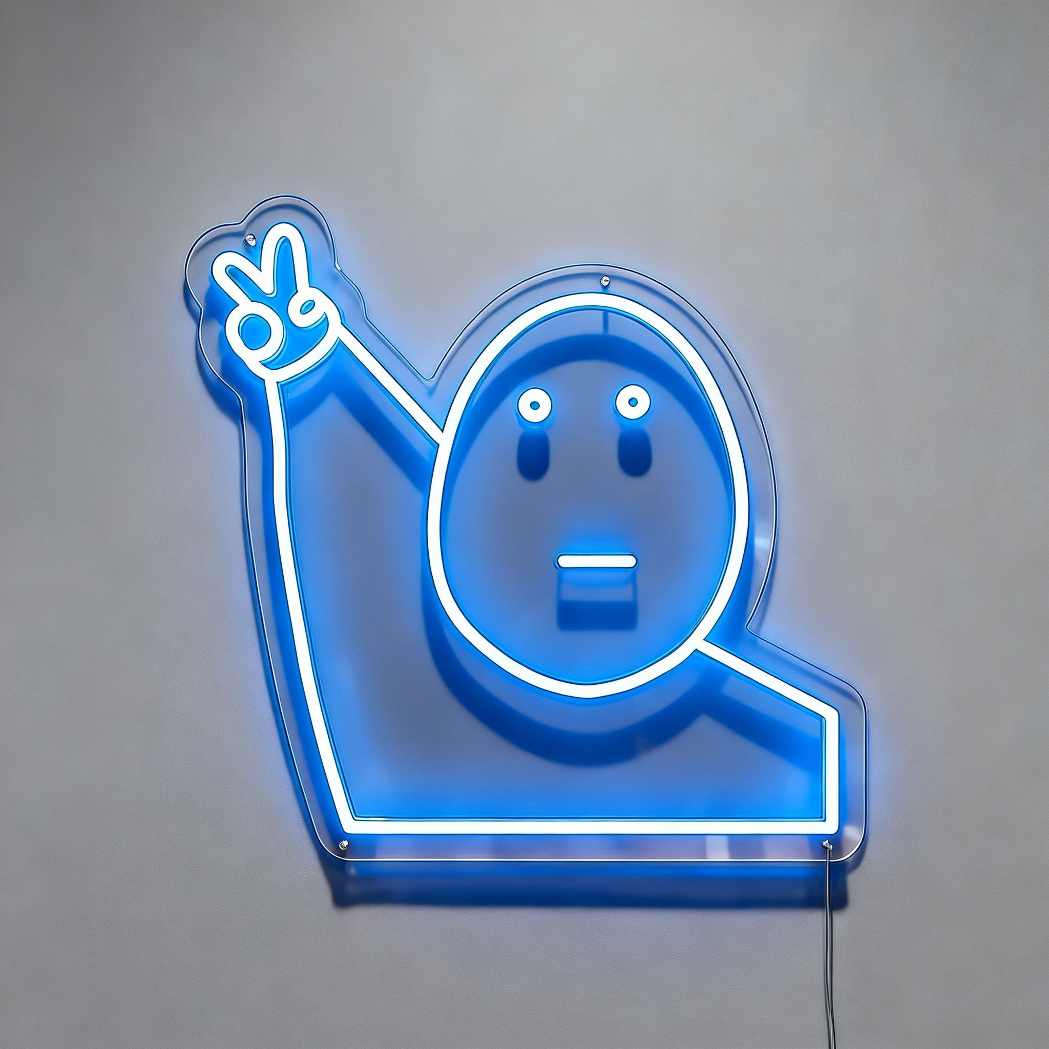 Yeah Yeah Hello Neon Sign