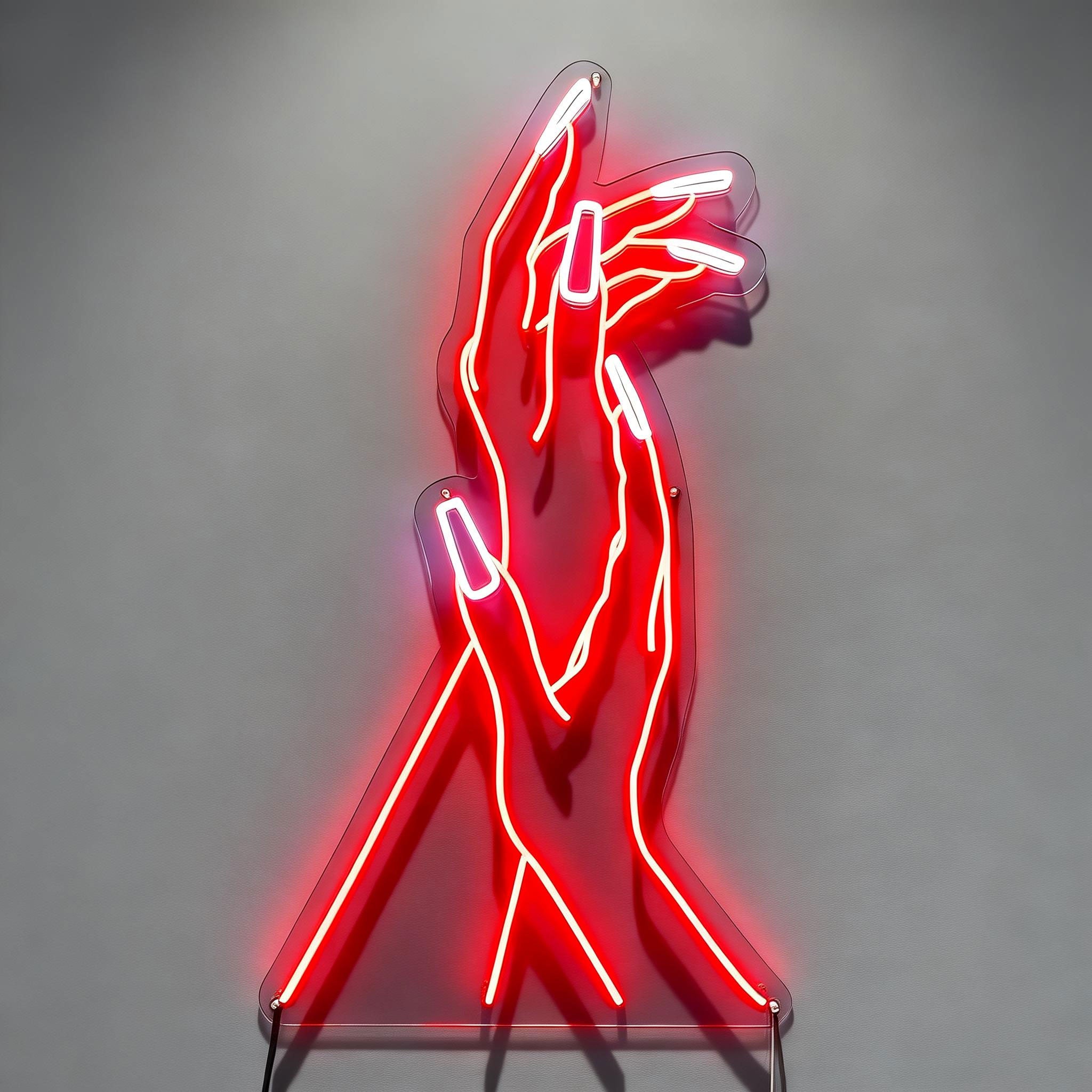 Yes I Love My Nails Neon Sign