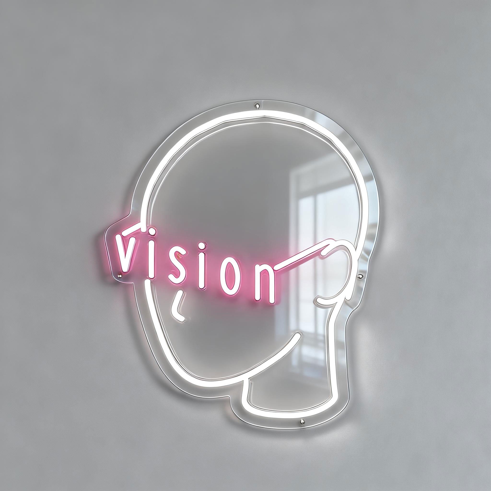 Your Vision Signs in Neon