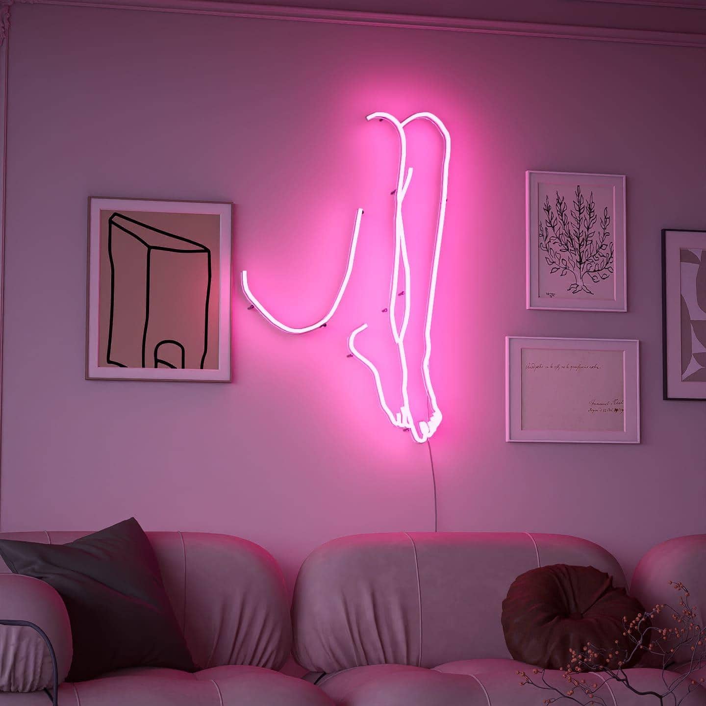 custom-neon-sign-moder-nismar-tistseries-Pcasso-Forest- pink