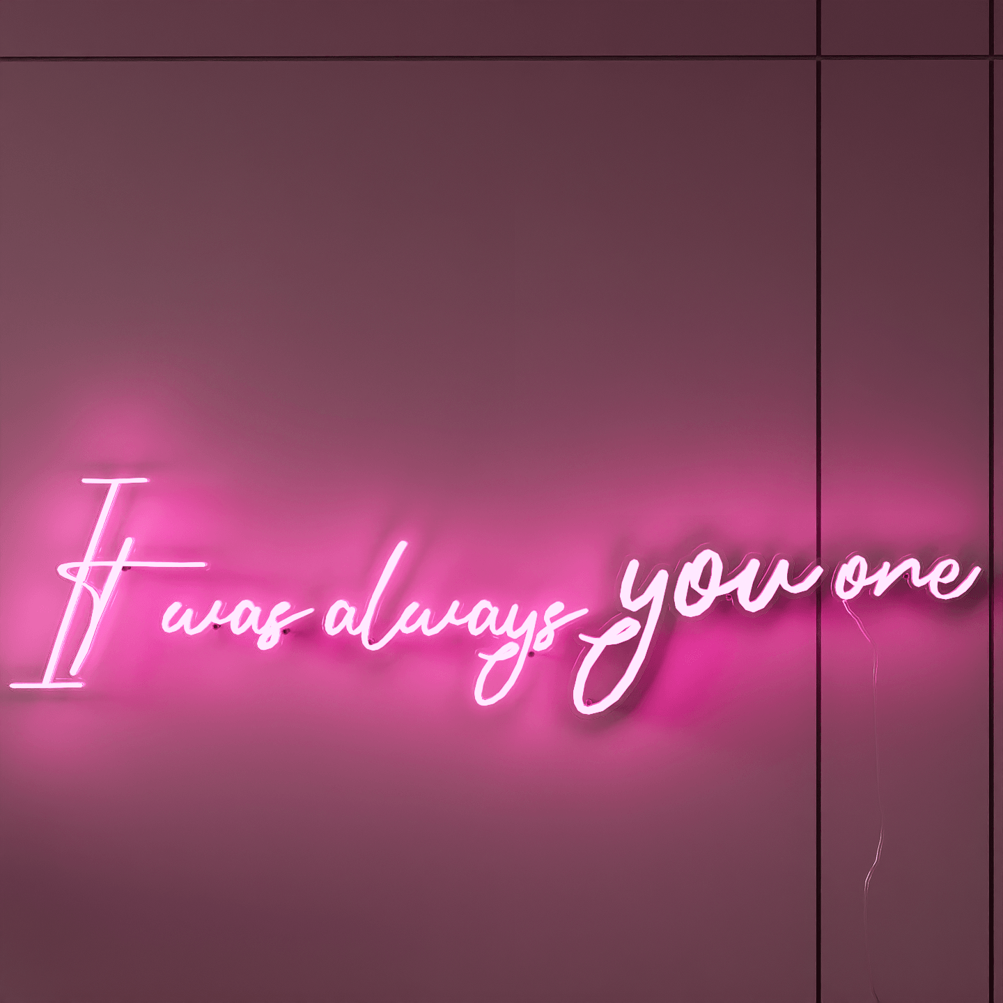 frontal-shot-of-lit-pink-neon-lights-hanging-on-the-wall-for-display-it-was-always-you-one