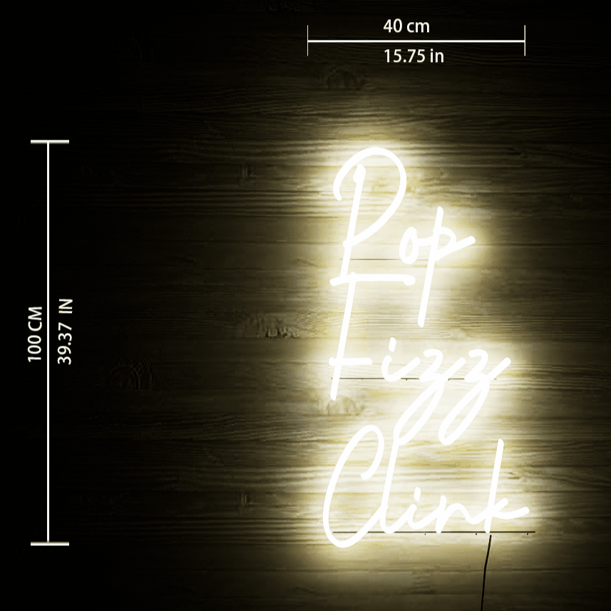 lighted-white-neon-dimensional-chart-hanging-on-the-wall