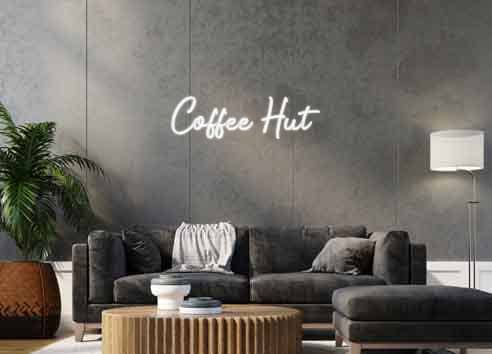 Custom Sign Metric Units Coffee Hut