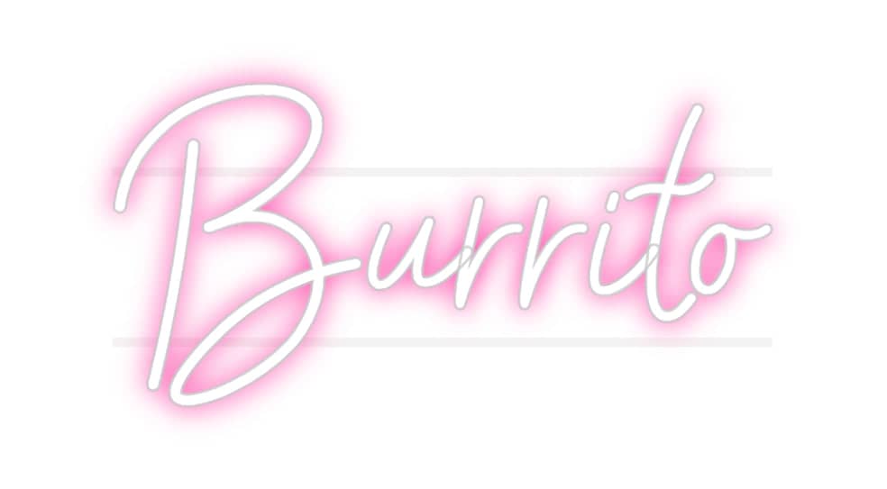Custom Sign Metric Units Burrito