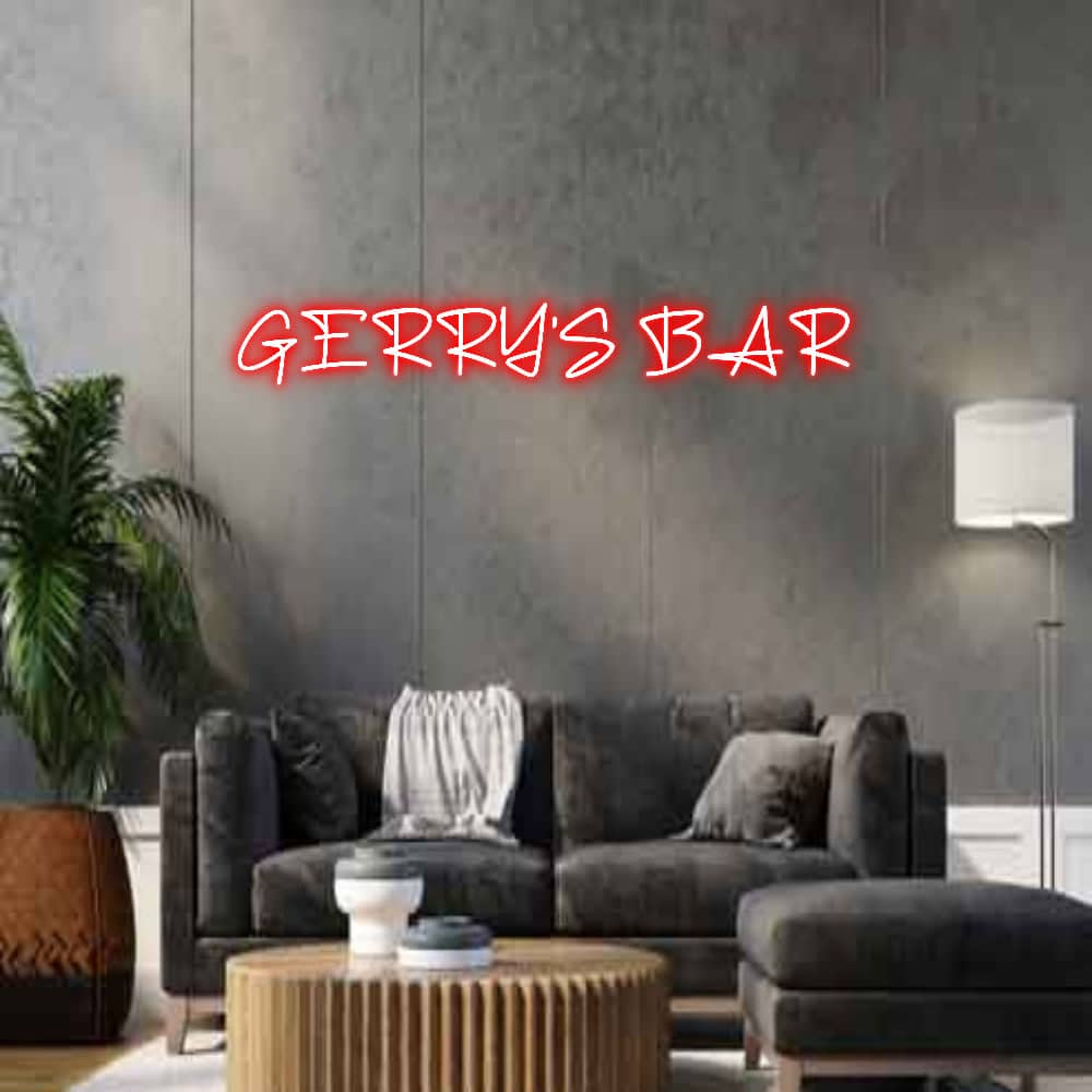 Custom Sign Metric Units GERRY’S BAR