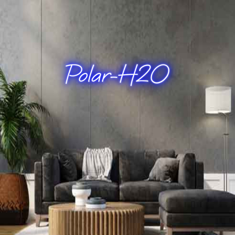 Custom Sign Metric Units Polar-H2O