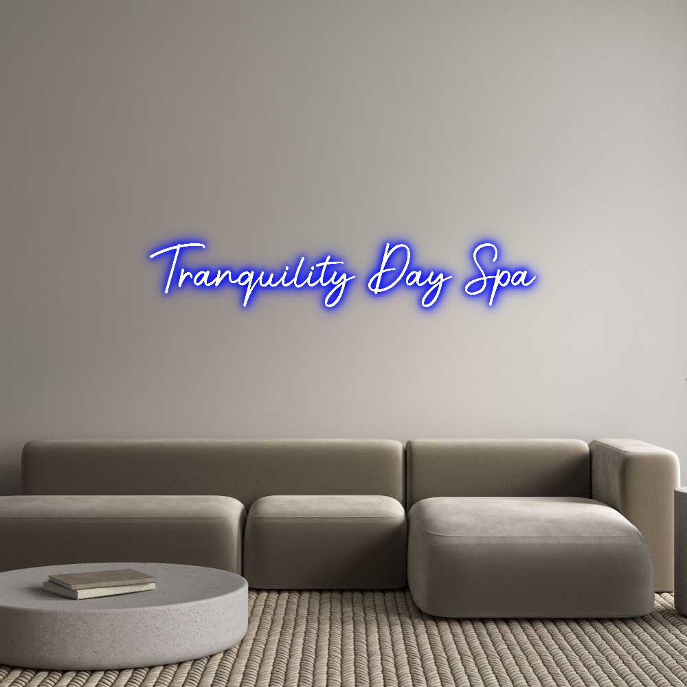 Custom Sign Multiple Color Units Tranquility D...