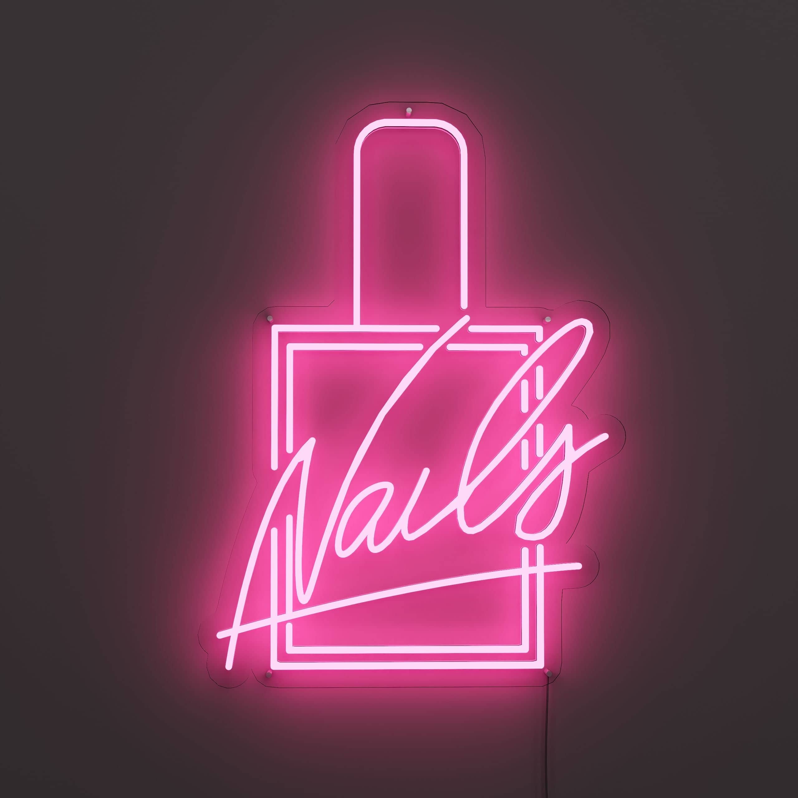 trendsetting-nail-art-styles-neon-sign-lite