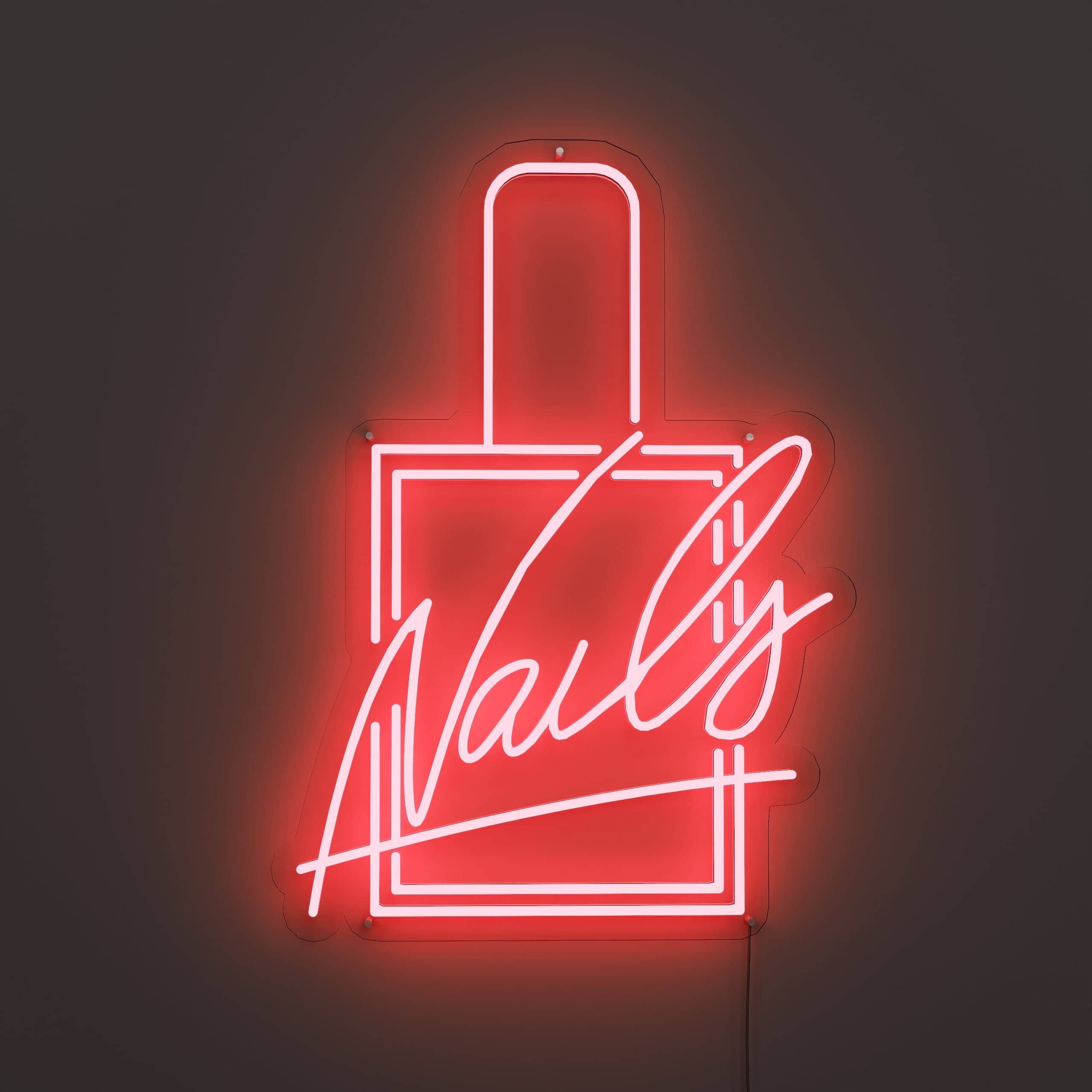 unique-nail-art-inspirations-neon-sign-lite