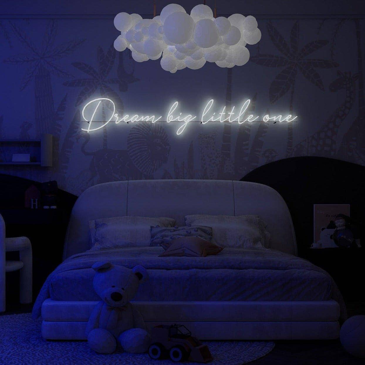 light-up-the-night-with-white-neon-light-size-chart-hanging-for-display-in-the-bedroom-dream-big-little-one