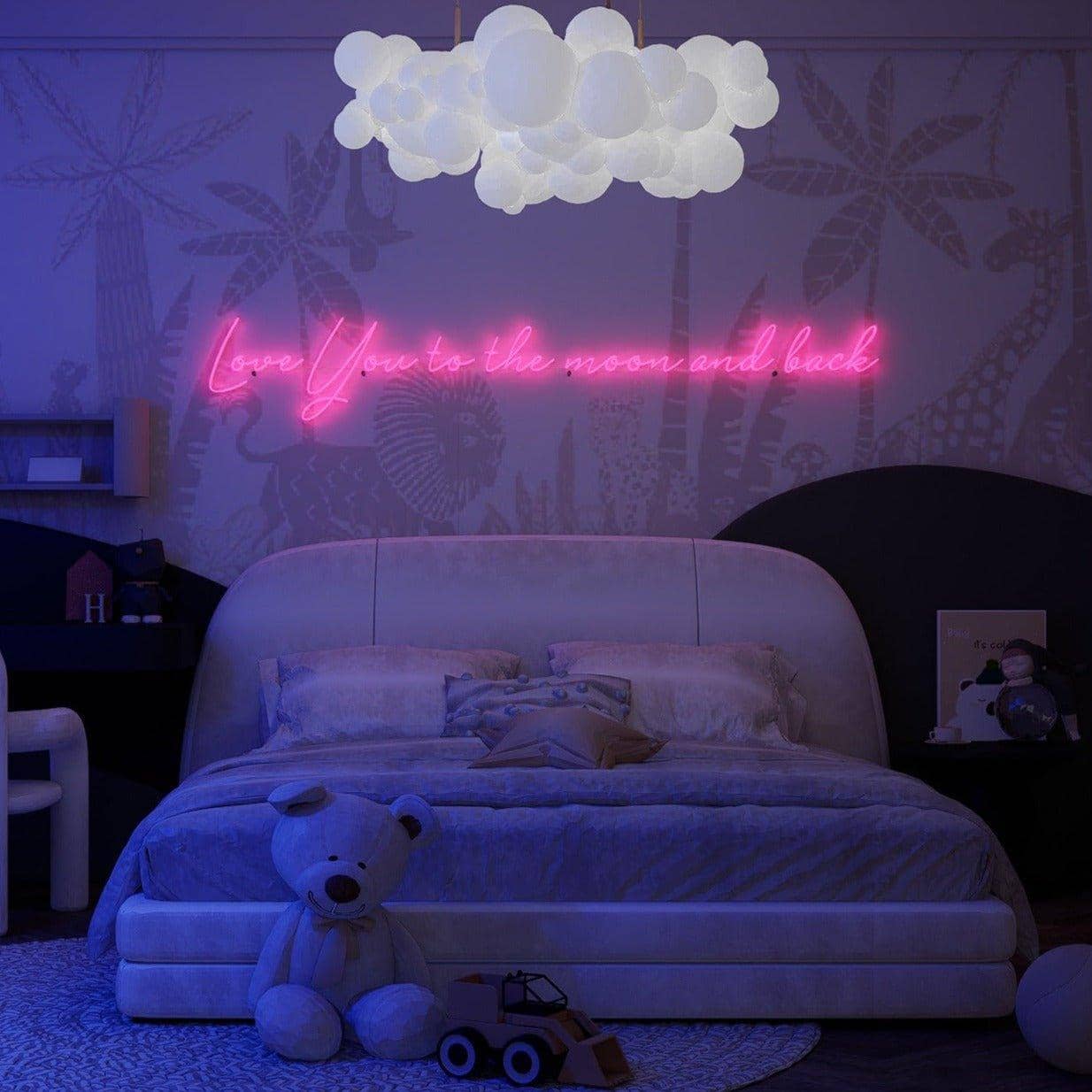 pink-neon-lights-are-lit-up-at-night-and-displayed-in-the-bedroom-love-you-to-the-moon-and-back