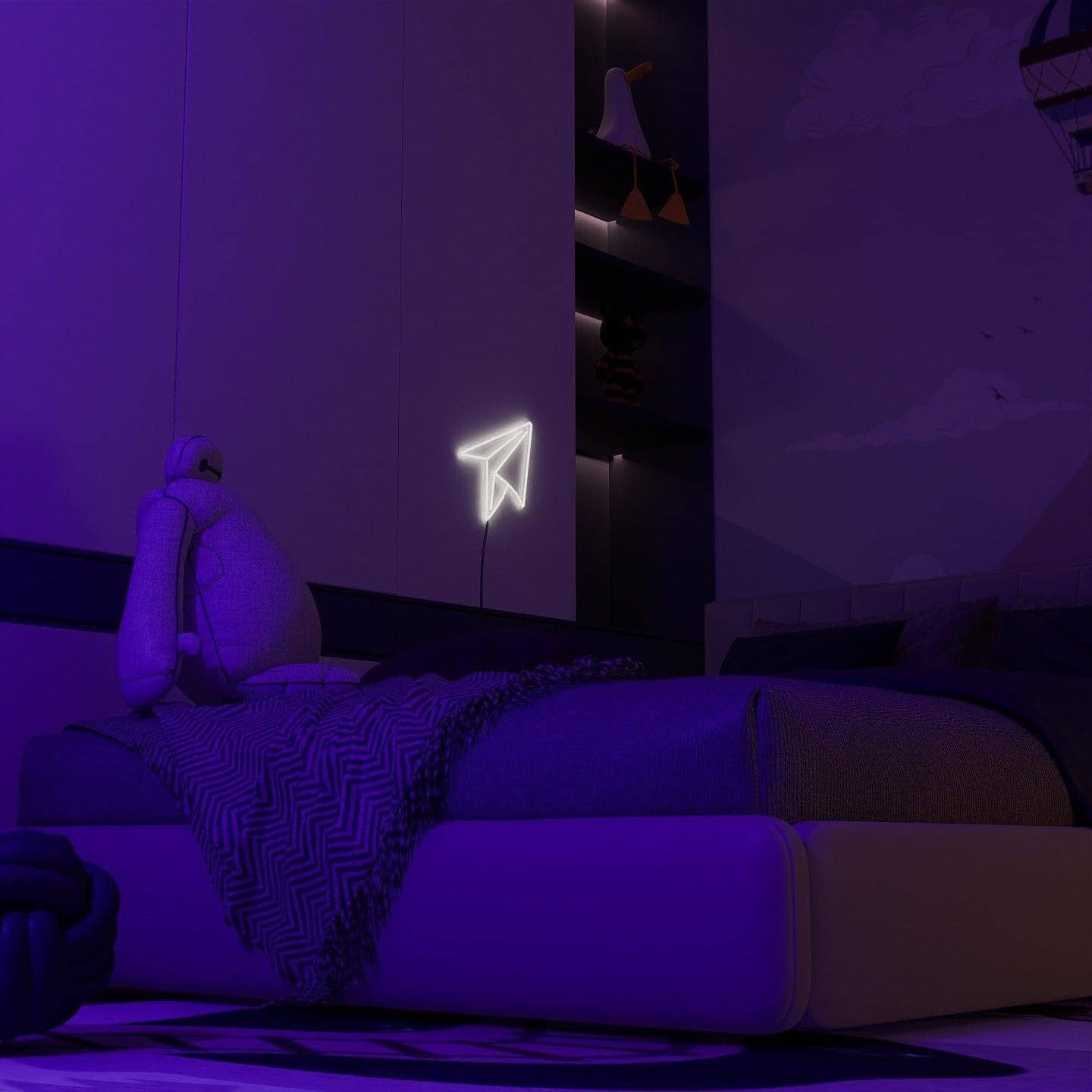 light-up-neon-lights-and-hang-them-in-your-bedroom-for-display-paperplane