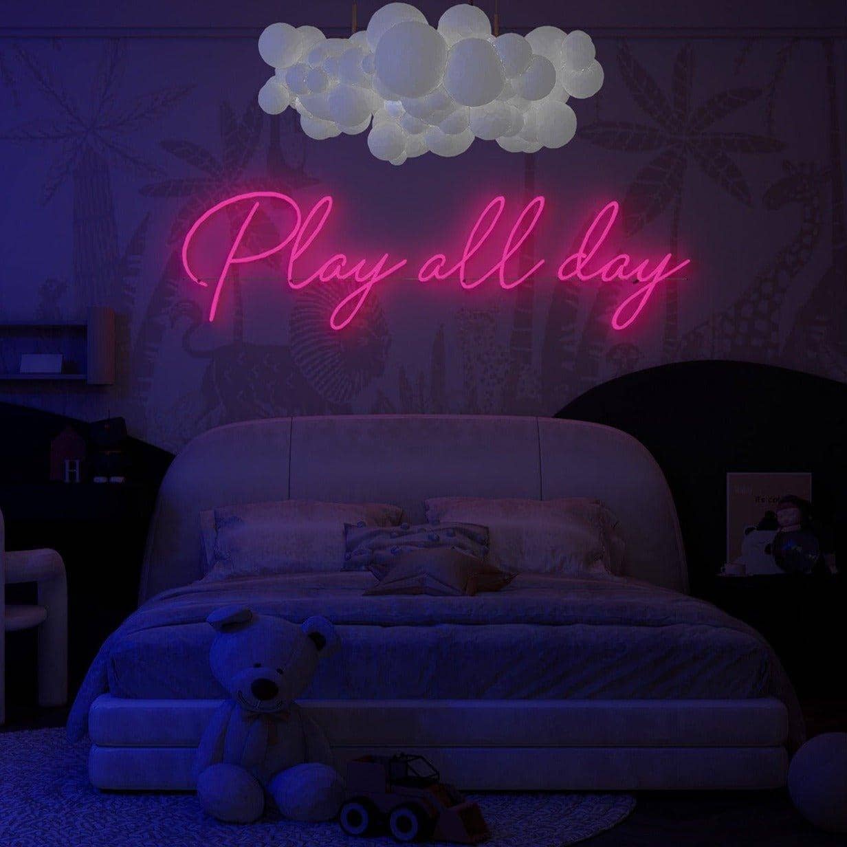light-up-pink-neon-lights-at-night-for-display-in-the-bedroom-play-all-day